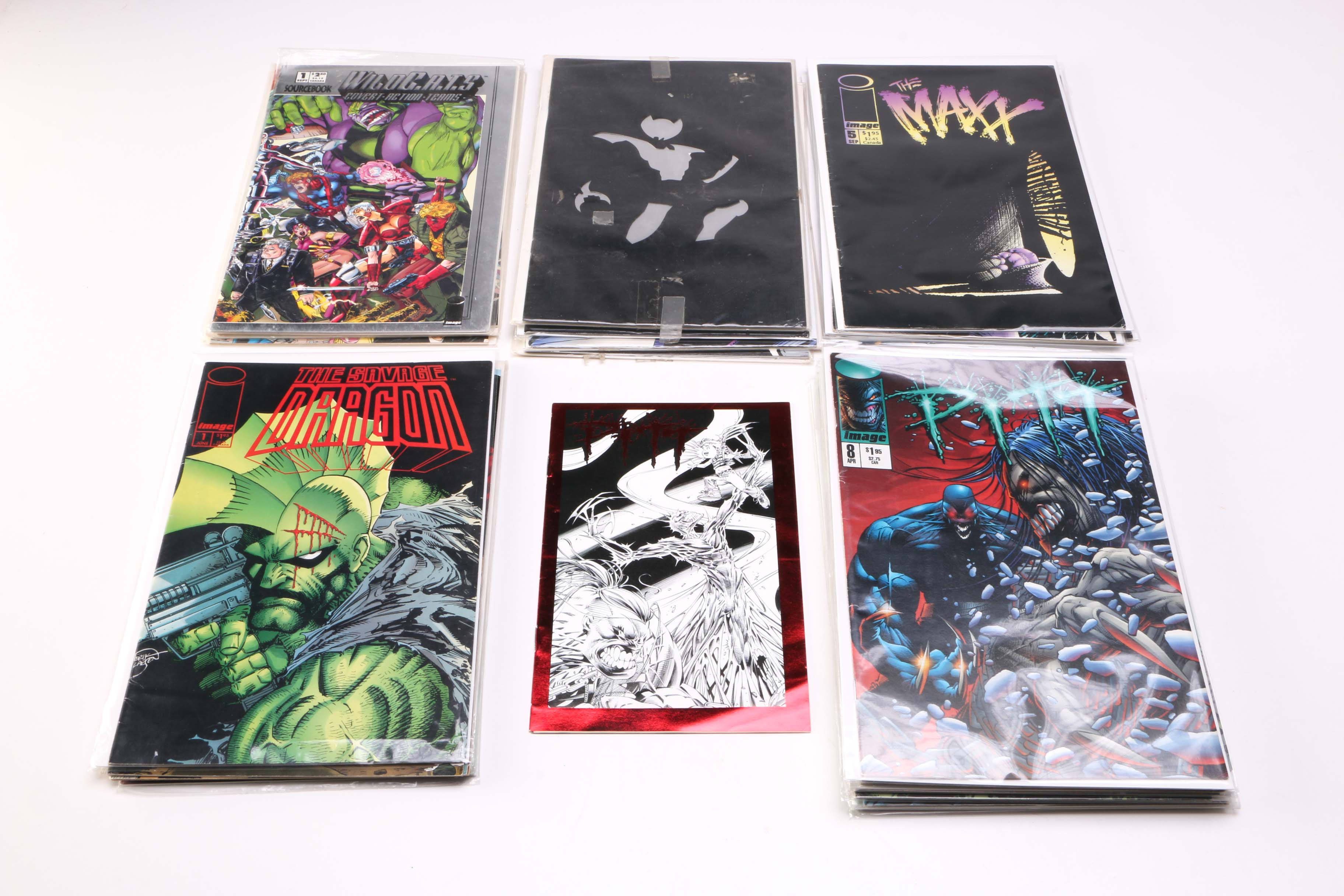 Collection of 1990s Image Comic Books