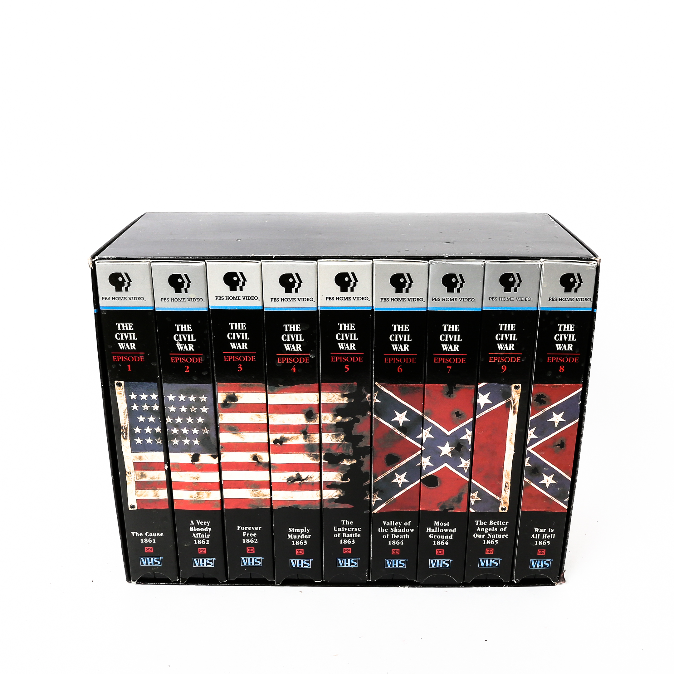PBS Ken Burns "The Civil War" VHS Box Set