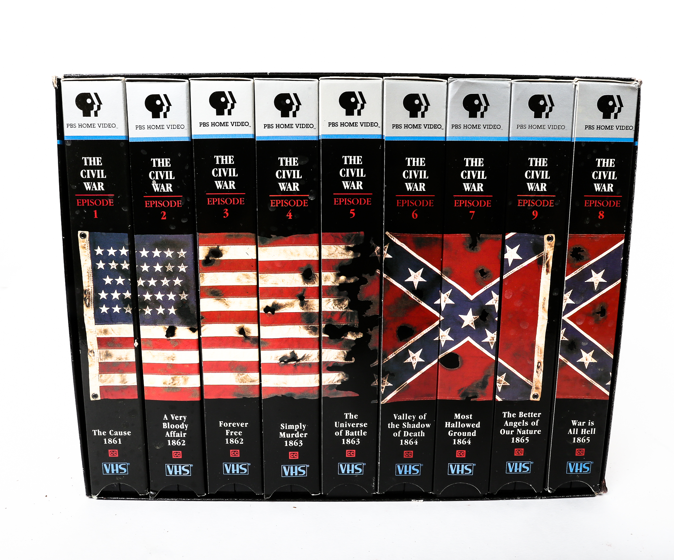 PBS Ken Burns "The Civil War" VHS Box Set