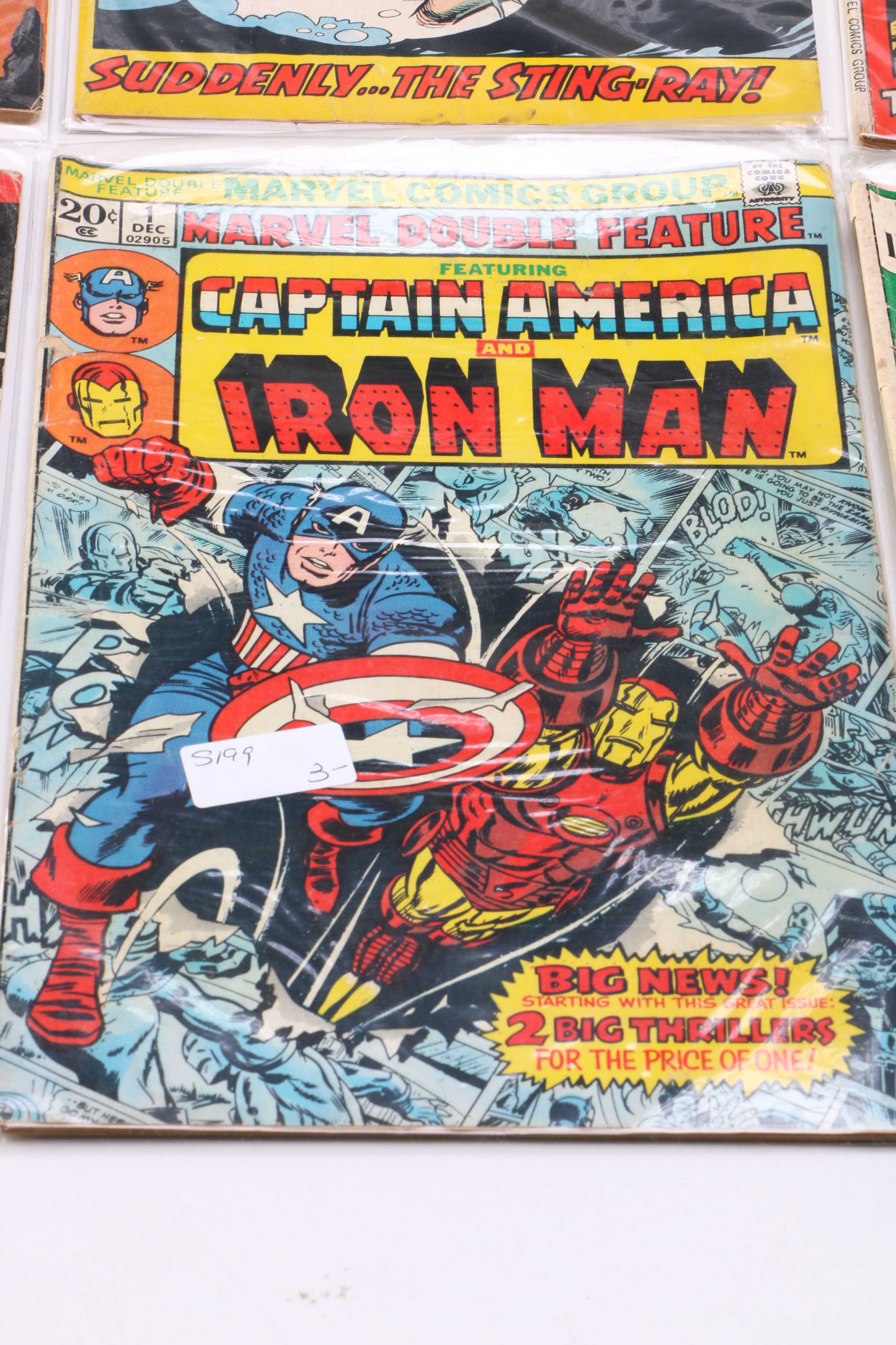 1970s Marvel Comic Books Including "Marvel Feature Presents: The Defenders"