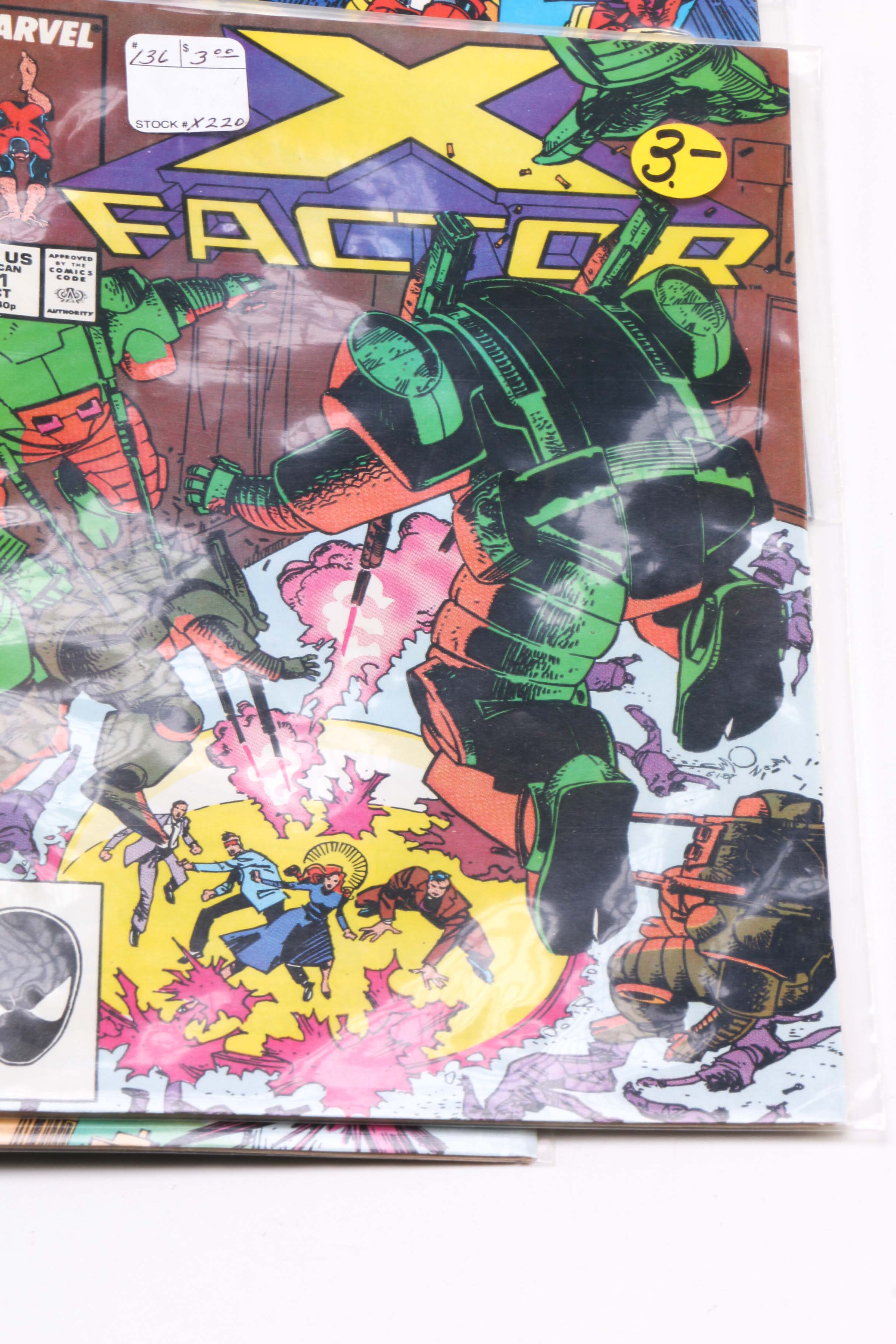 Marvel X-Factor and Uncanny X-Men Comic Books