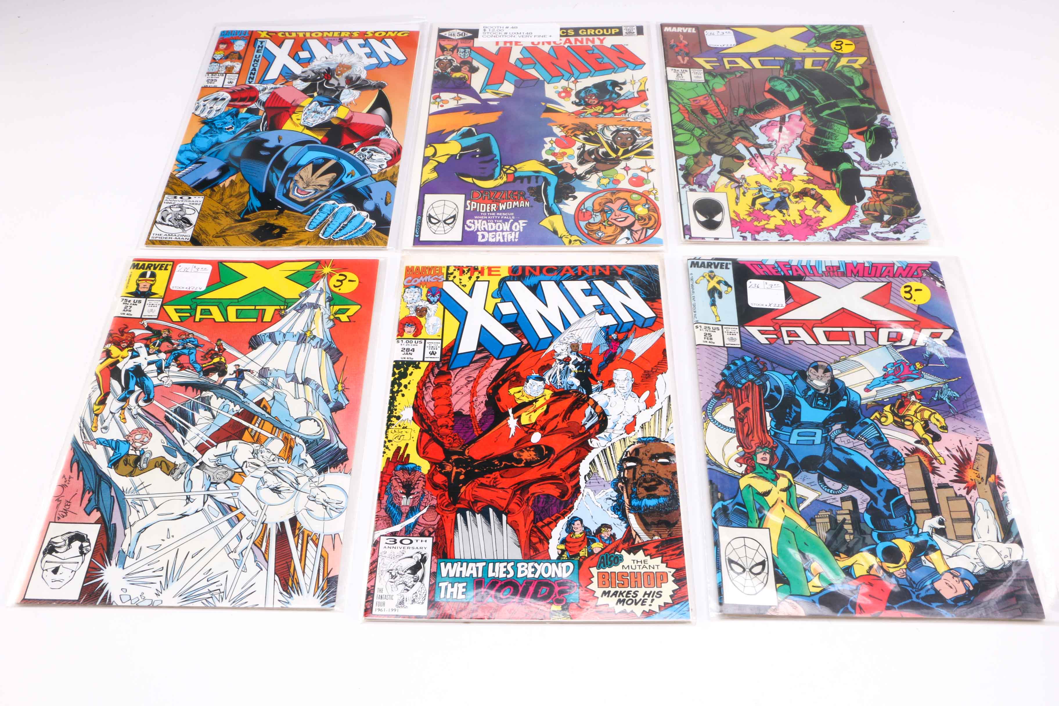 Marvel X-Factor and Uncanny X-Men Comic Books