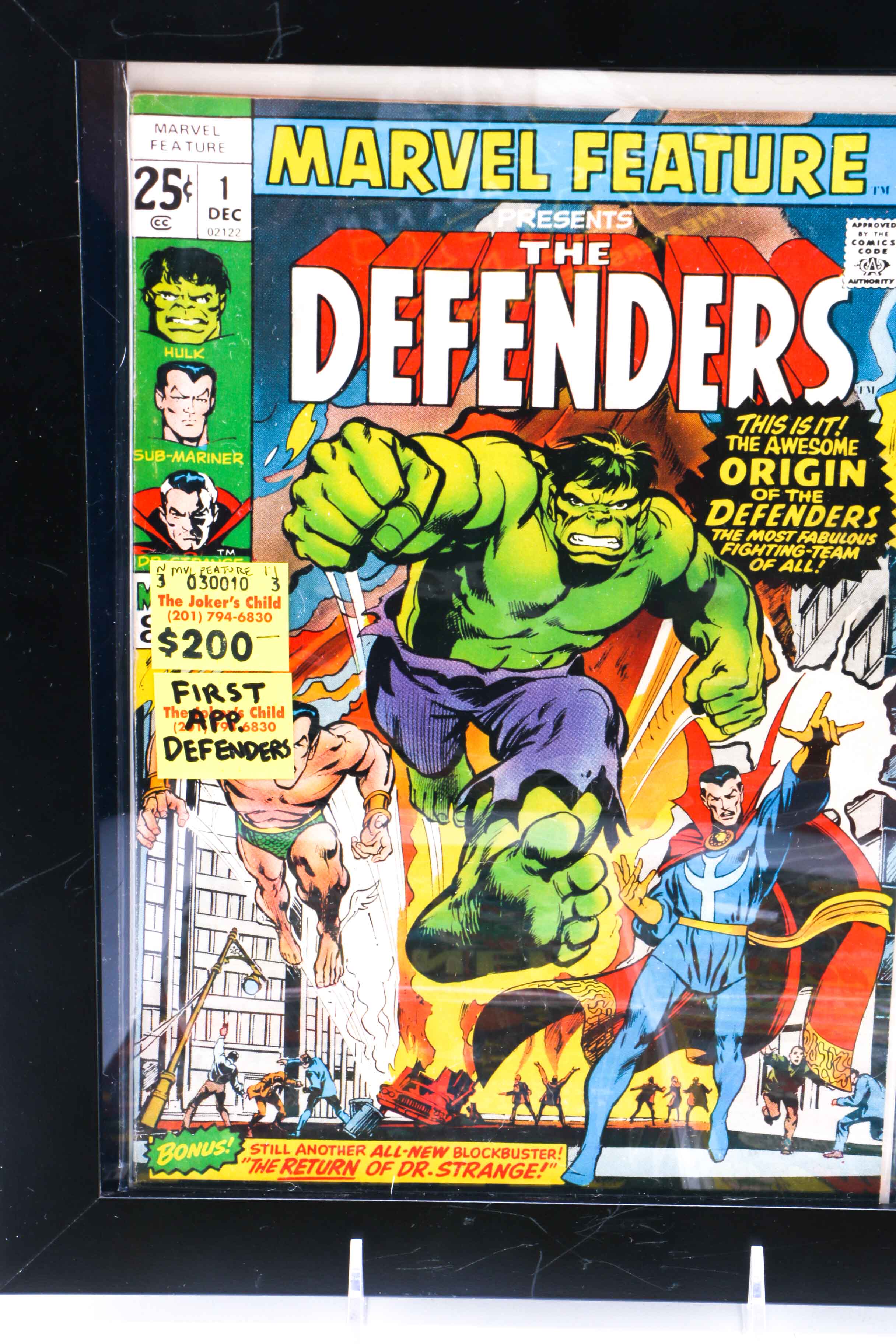 1970s Marvel Comic Books Including "Marvel Feature Presents: The Defenders"