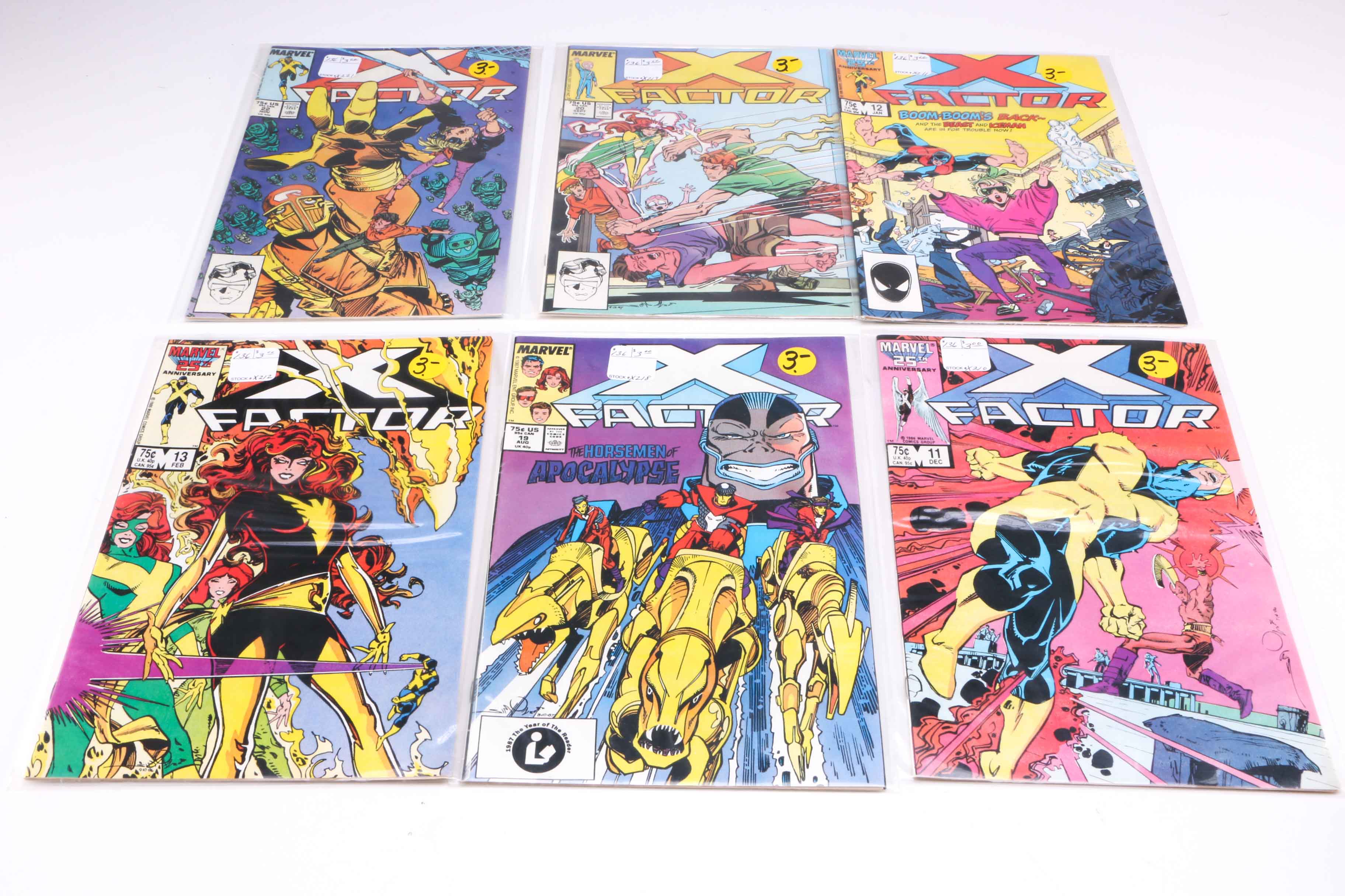 Marvel X-Factor and Uncanny X-Men Comic Books