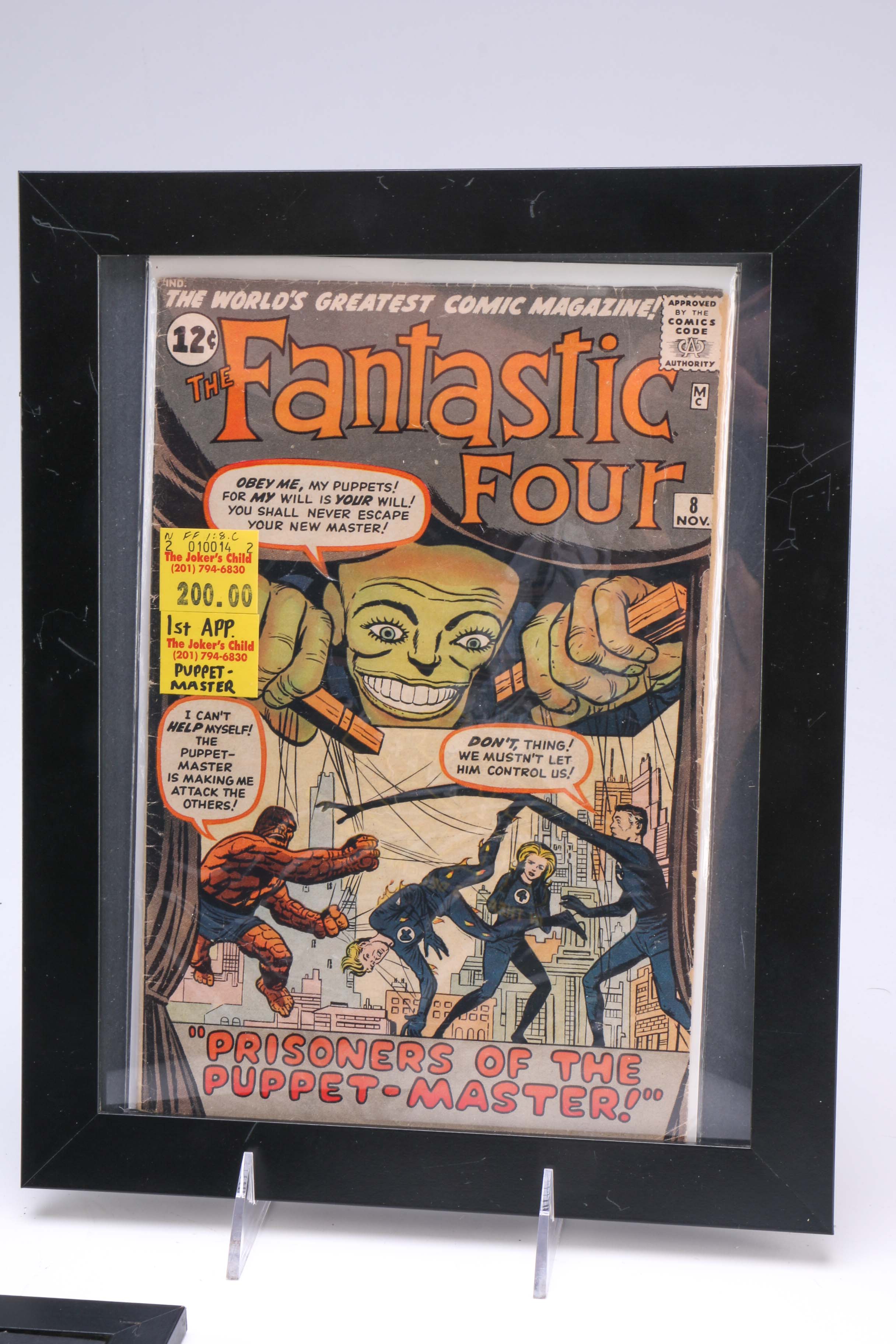 Framed 1960s Marvel Comic Books