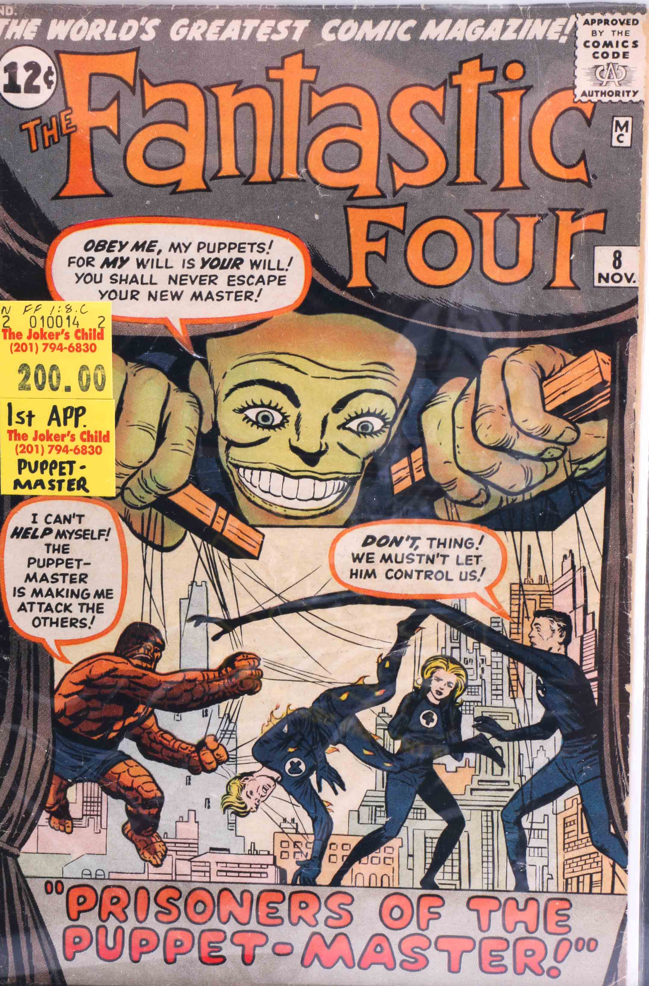 Framed 1960s Marvel Comic Books