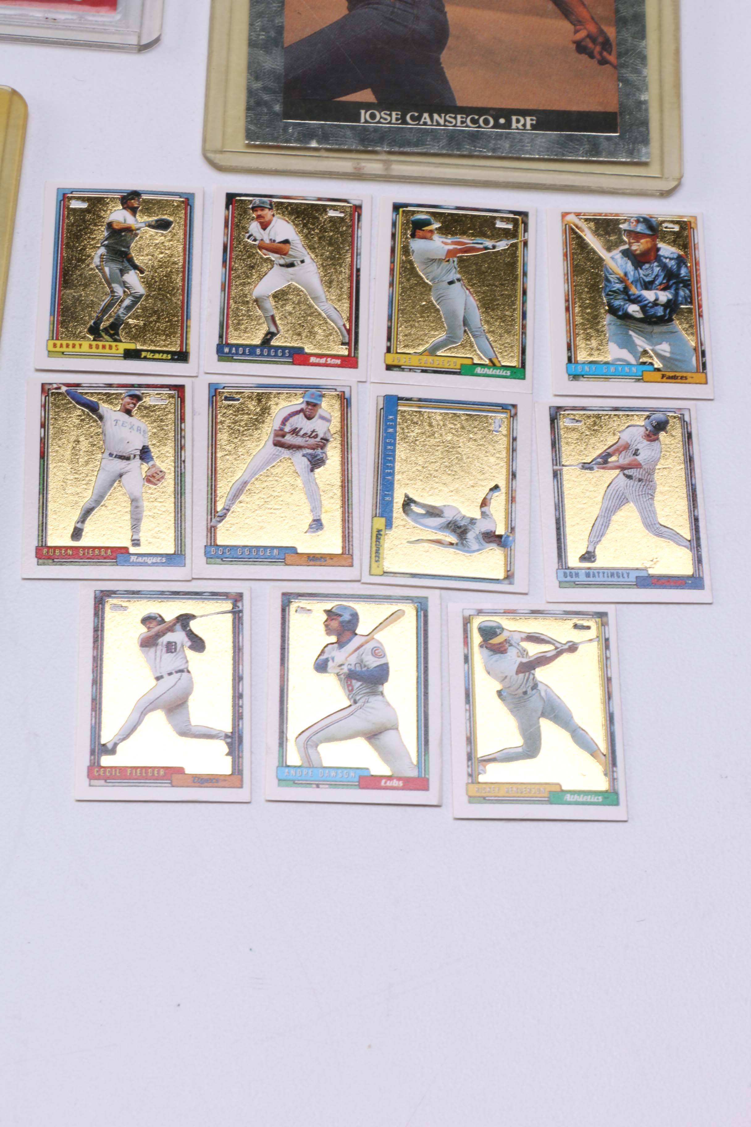 Assortment of Baseball and Basketball Cards