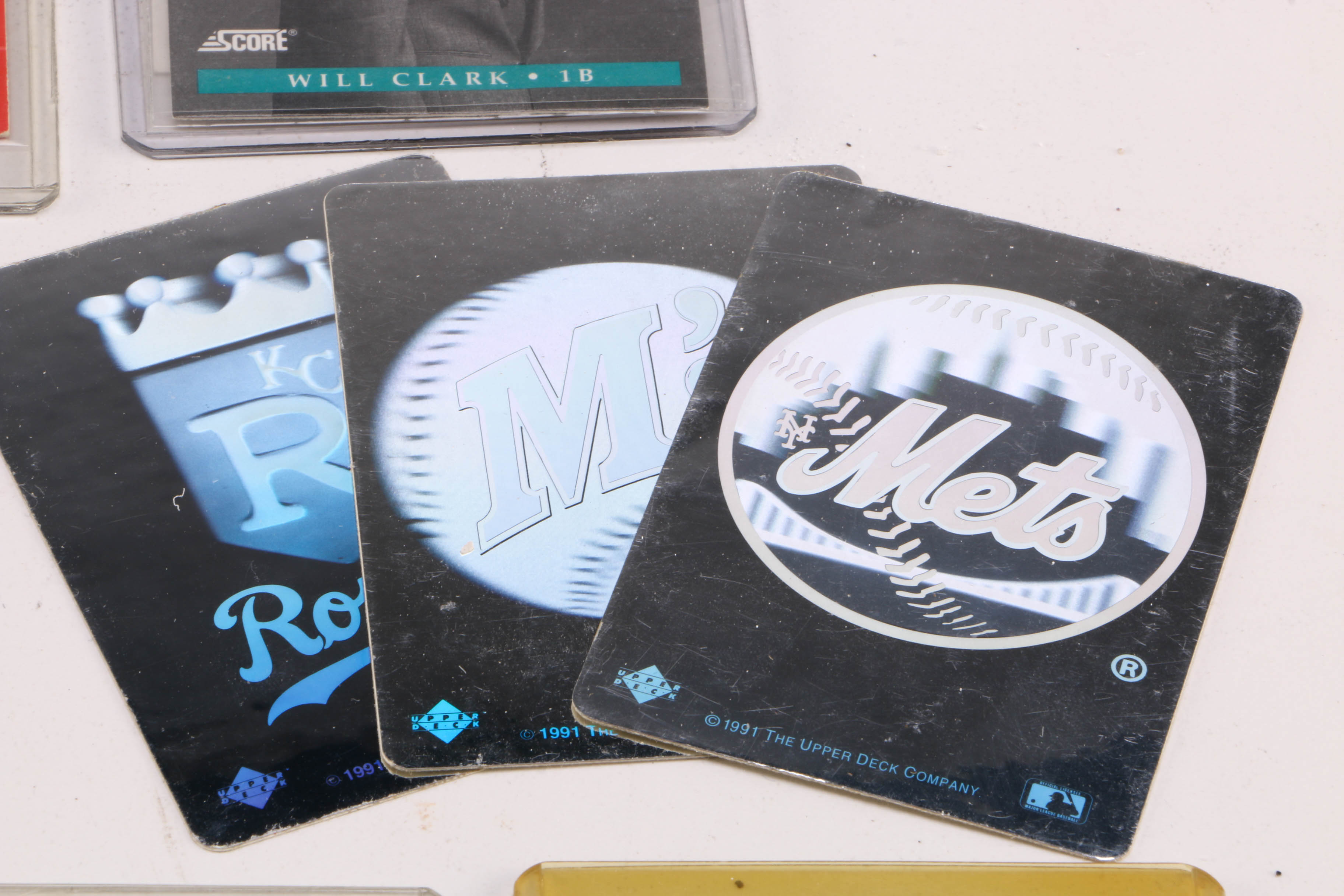 Assortment of Baseball and Basketball Cards