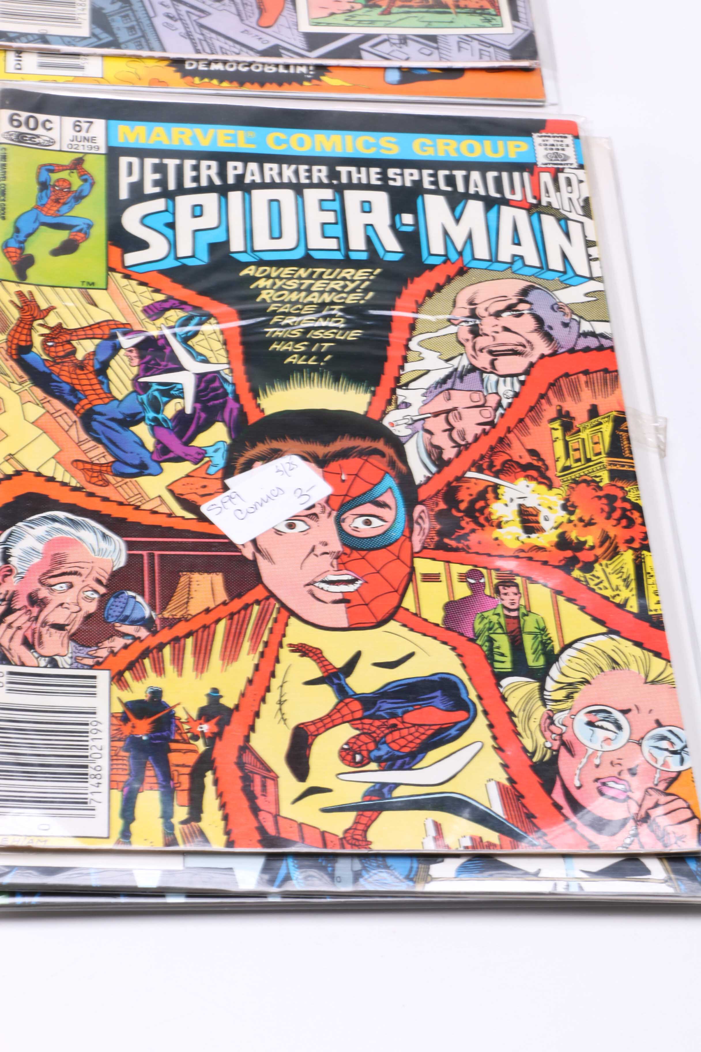 Marvel Comics Including Spider-Man and Venom