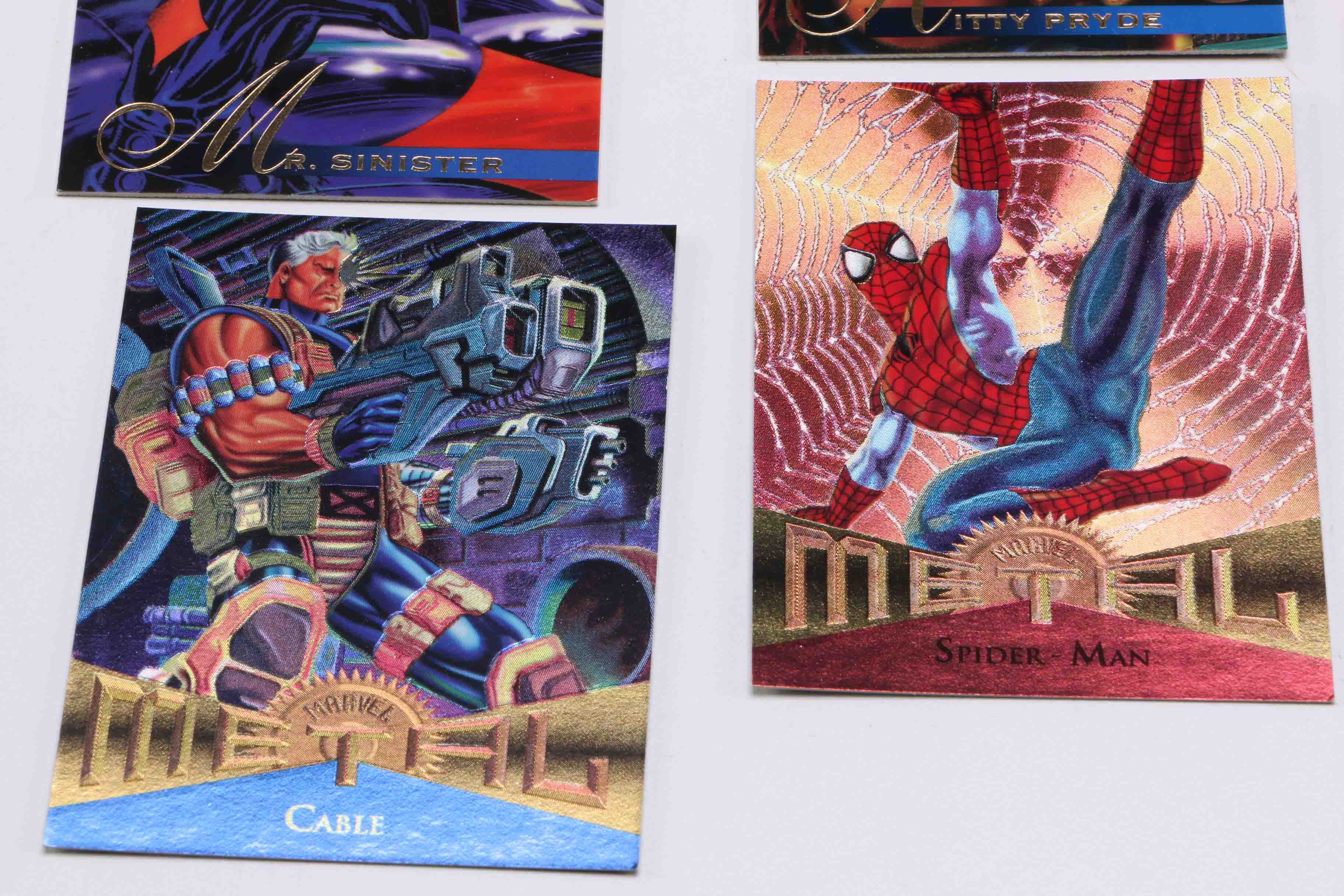 Collection of Comic Book Trading Cards