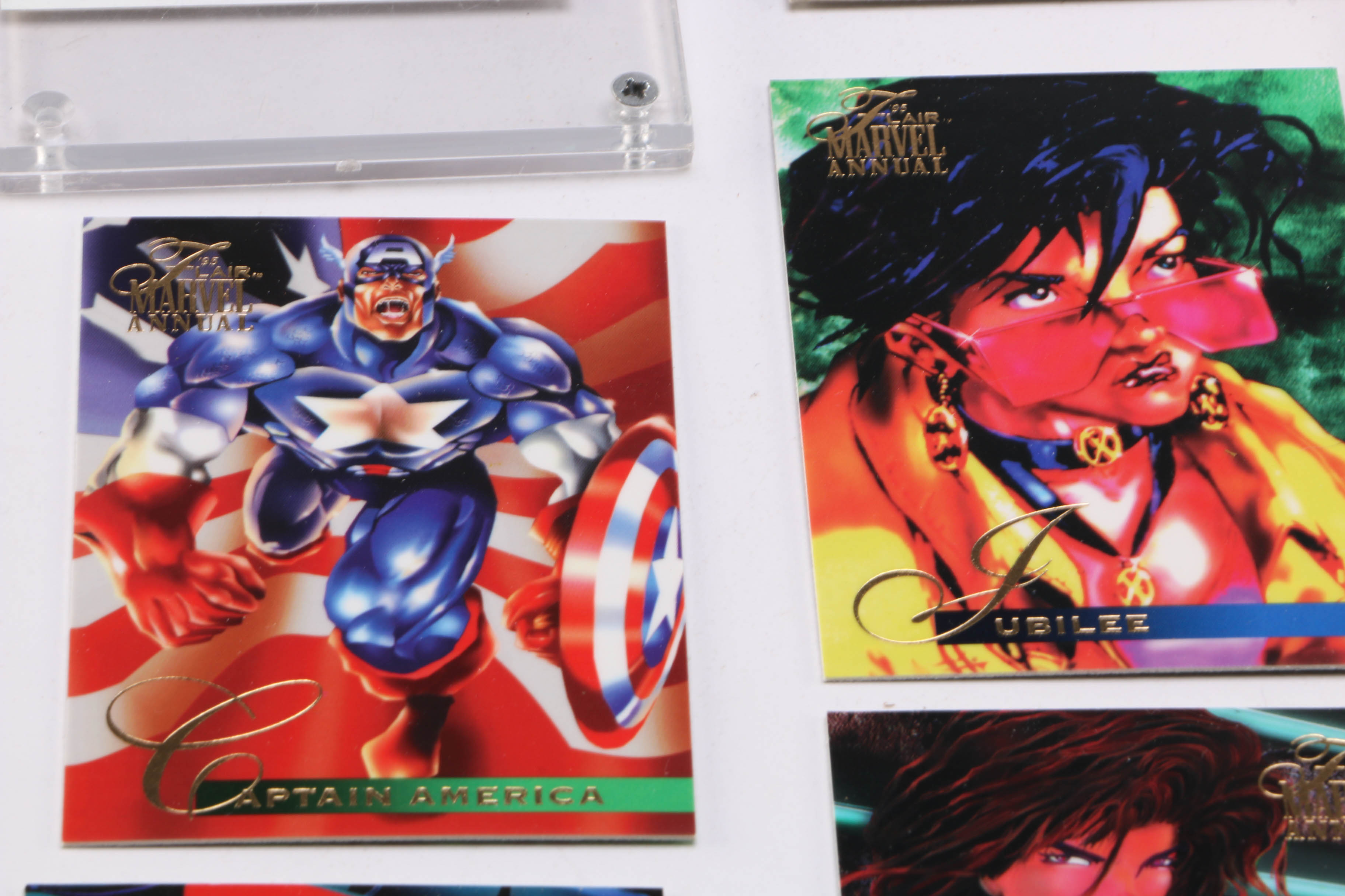 Collection of Comic Book Trading Cards