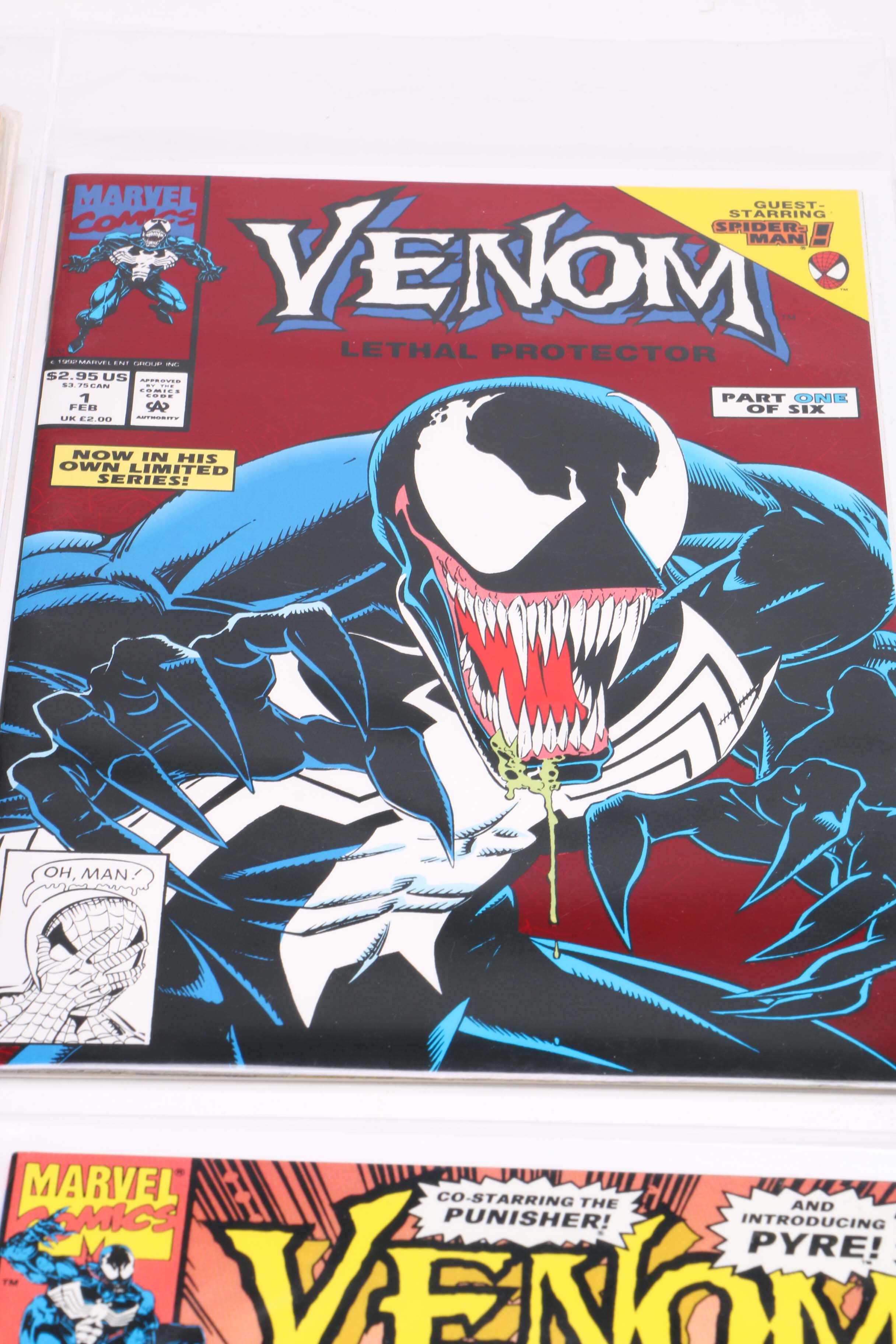 Marvel Comics Including Spider-Man and Venom
