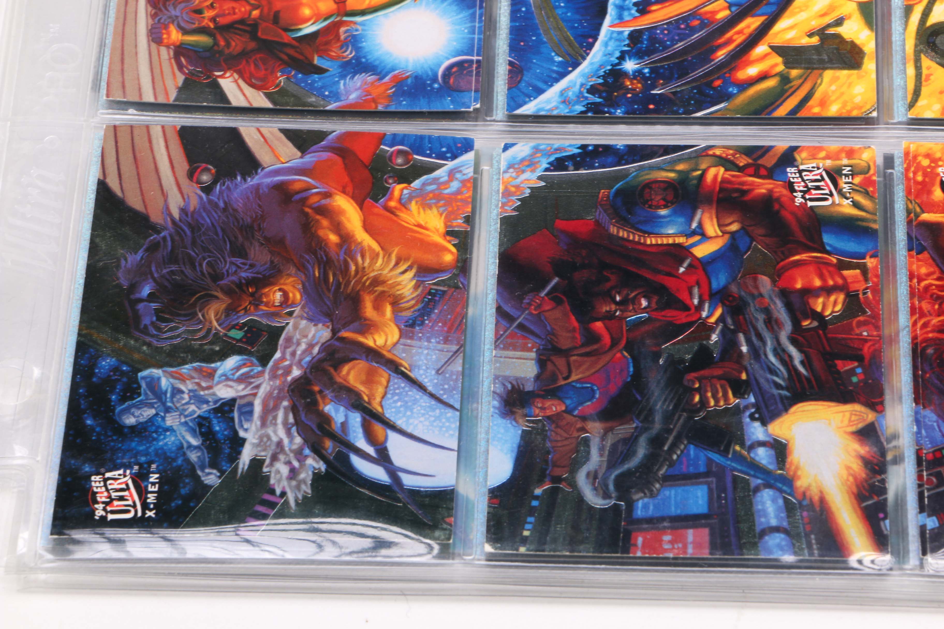 1994 Fleer Marvel Trading Cards Featuring "X-Men"