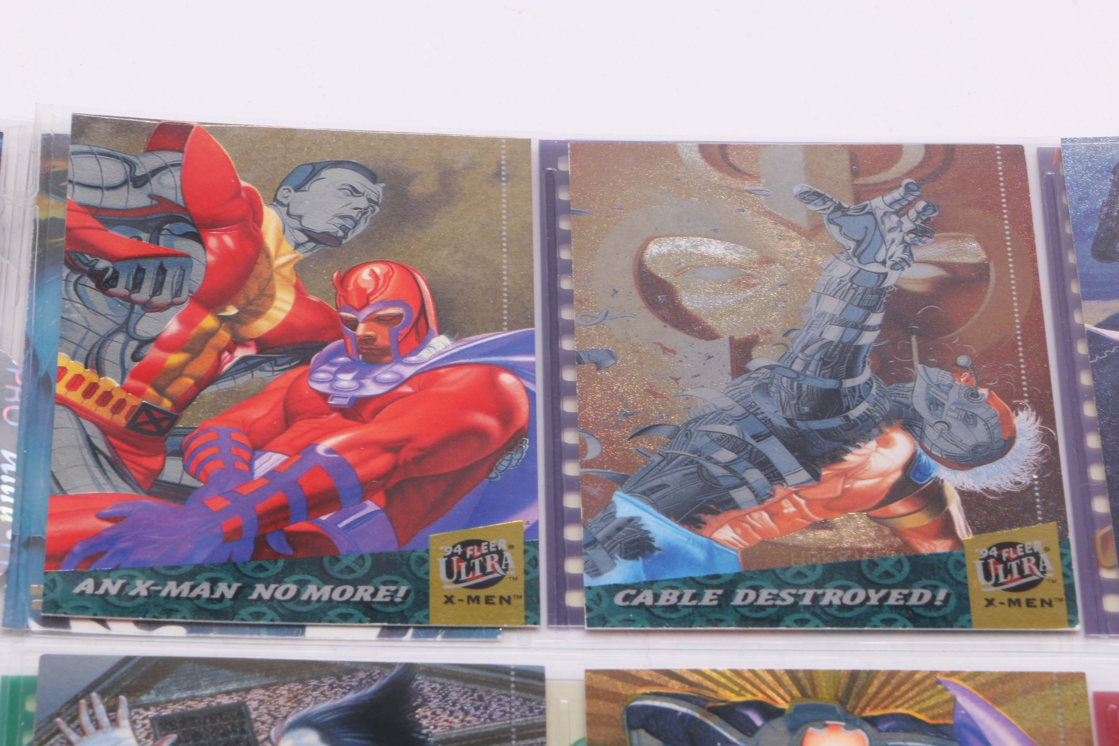 1994 Fleer Marvel Trading Cards Featuring "X-Men"