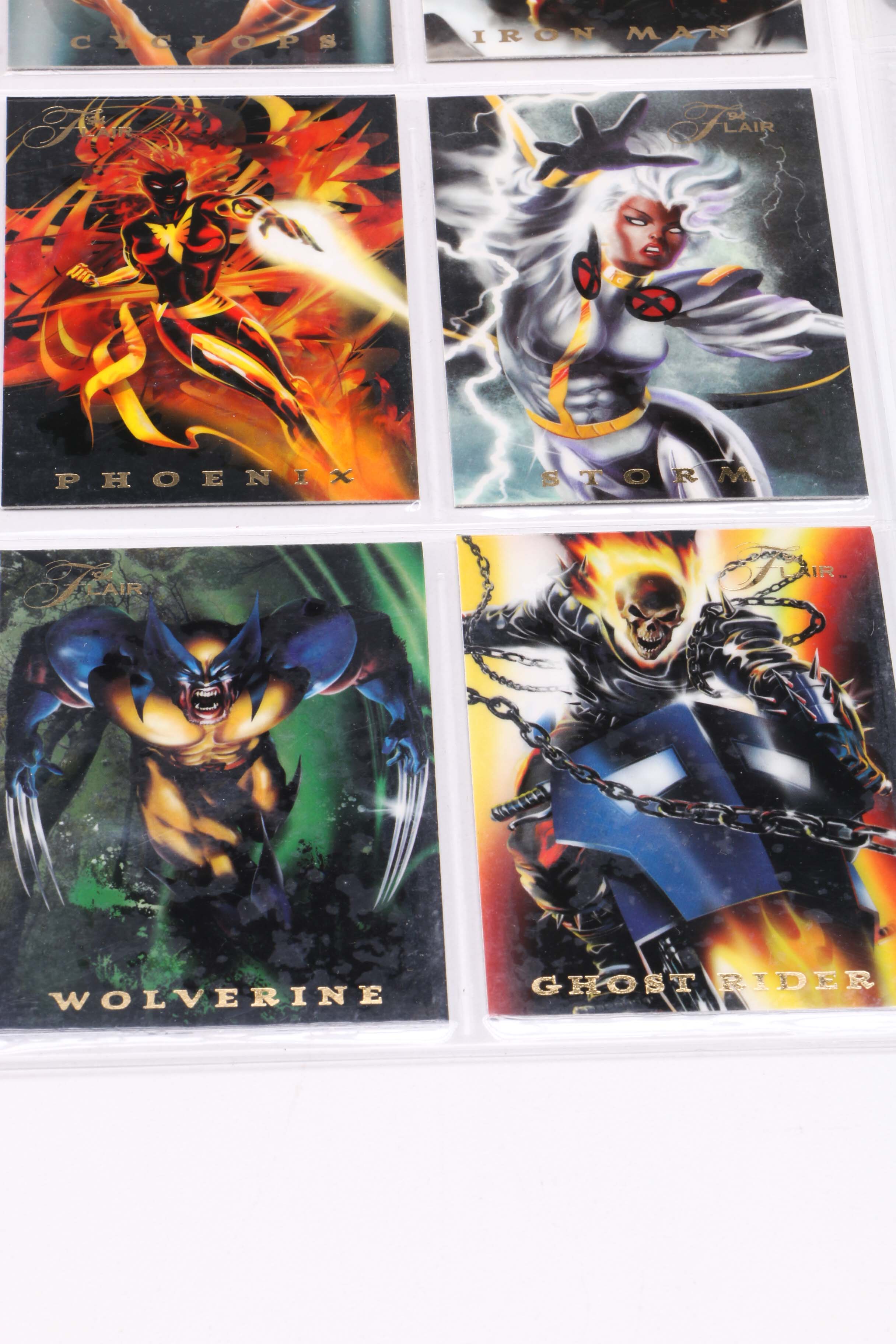 1994 Fleer Marvel Trading Cards Featuring "X-Men"