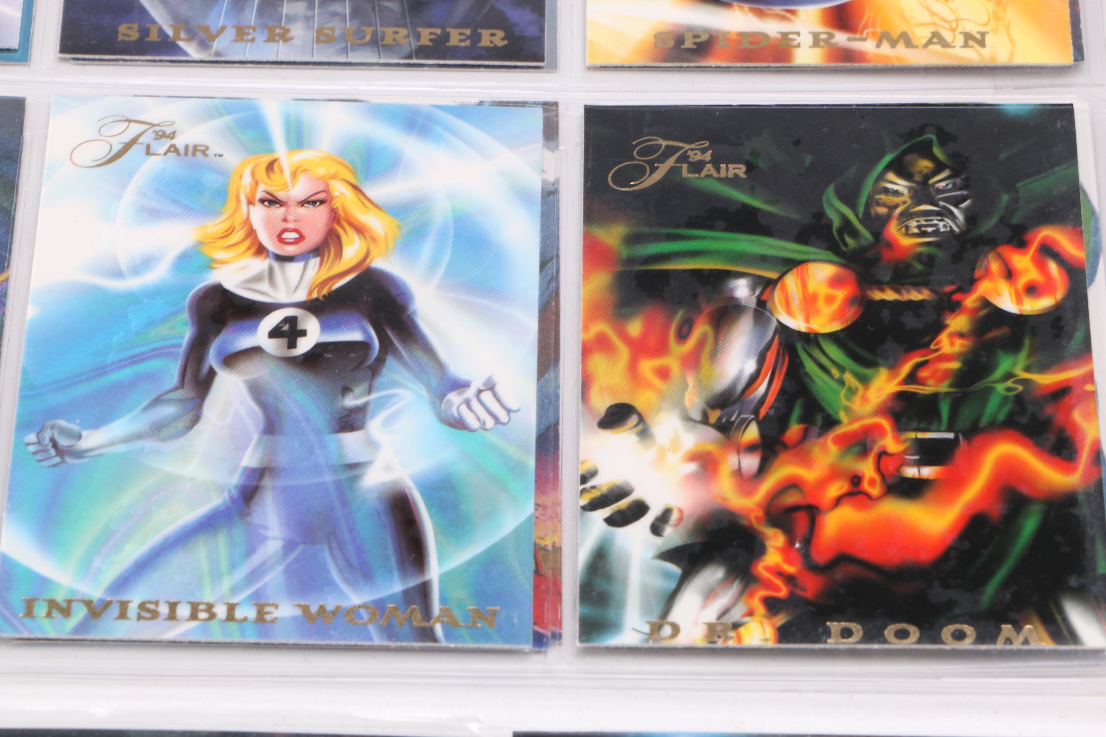 1994 Fleer Marvel Trading Cards Featuring "X-Men"
