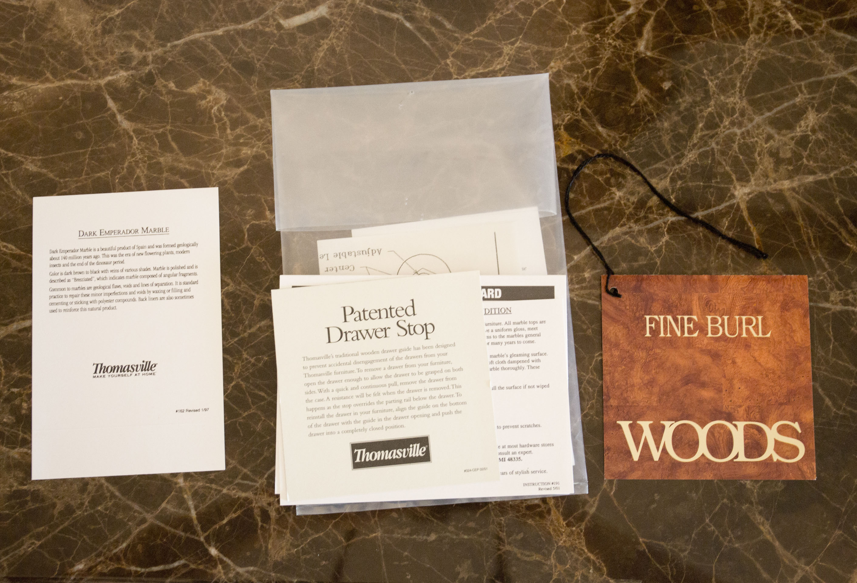 Contemporary Louis Philippe Style Dresser by Thomasville