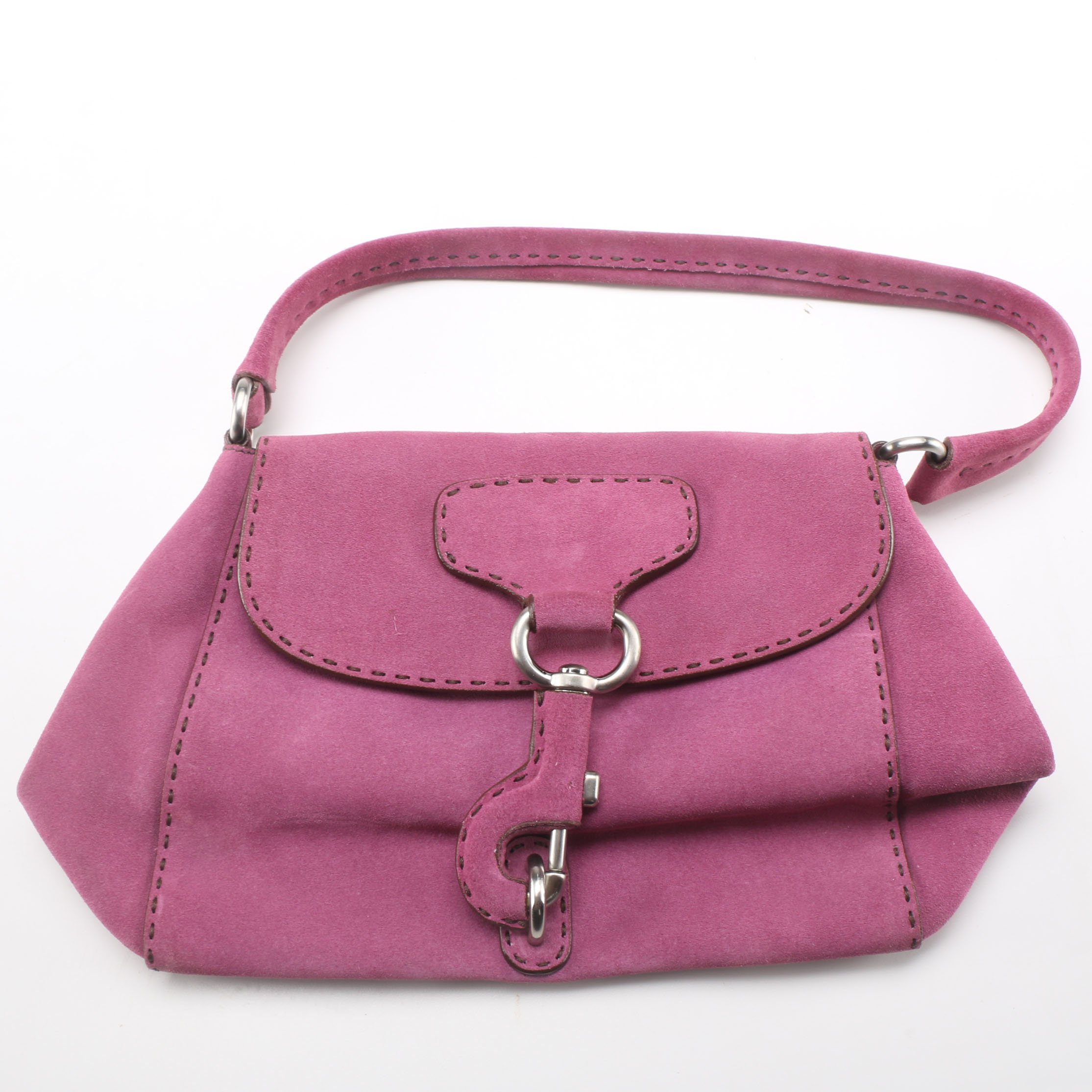 Pink Leather Prada Bag