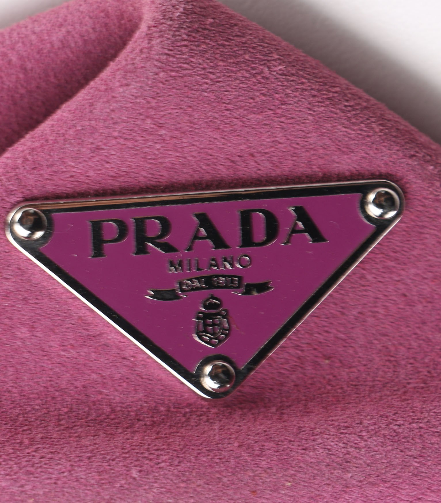 Pink Leather Prada Bag