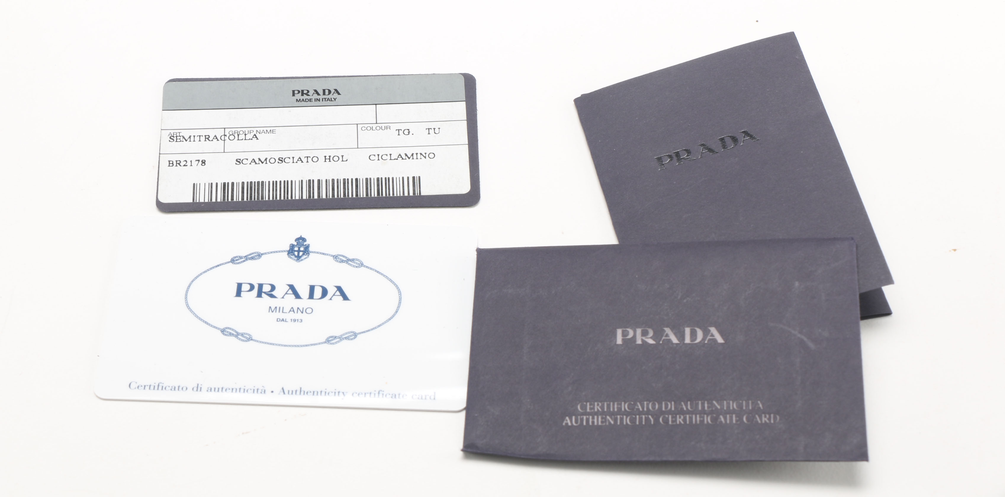 Pink Leather Prada Bag