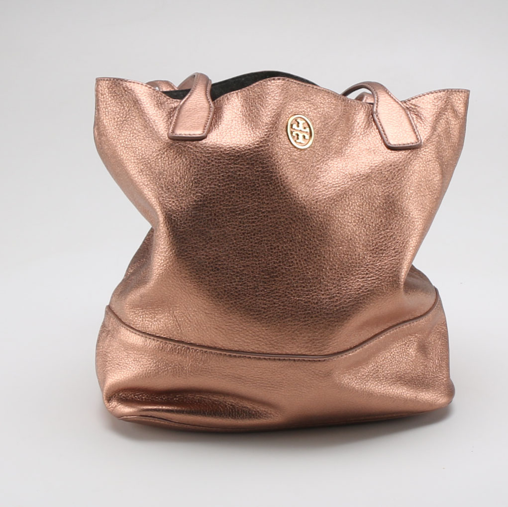 Copper Tone Tory Burch Handbag