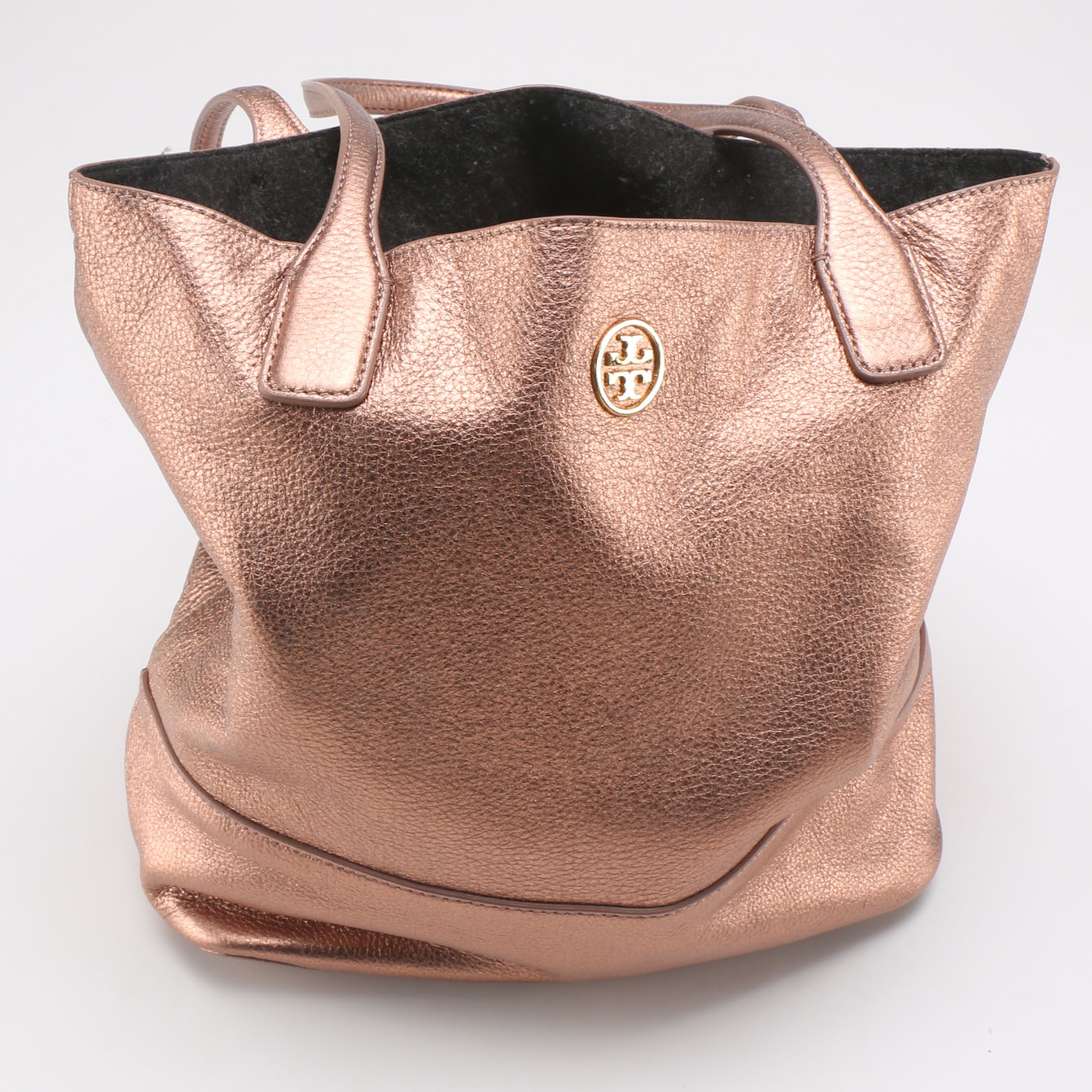 Copper Tone Tory Burch Handbag