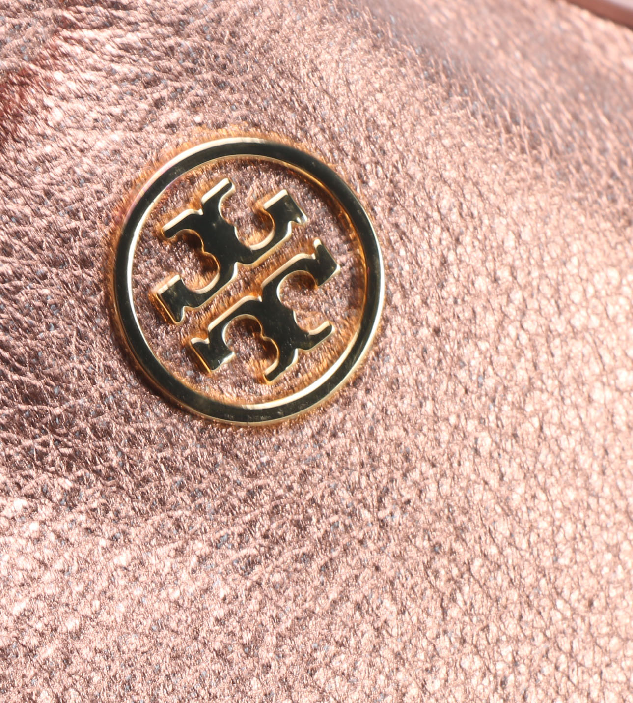 Copper Tone Tory Burch Handbag