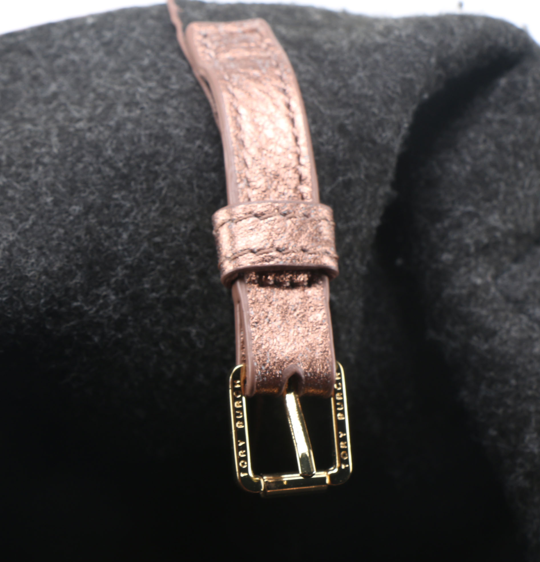 Copper Tone Tory Burch Handbag