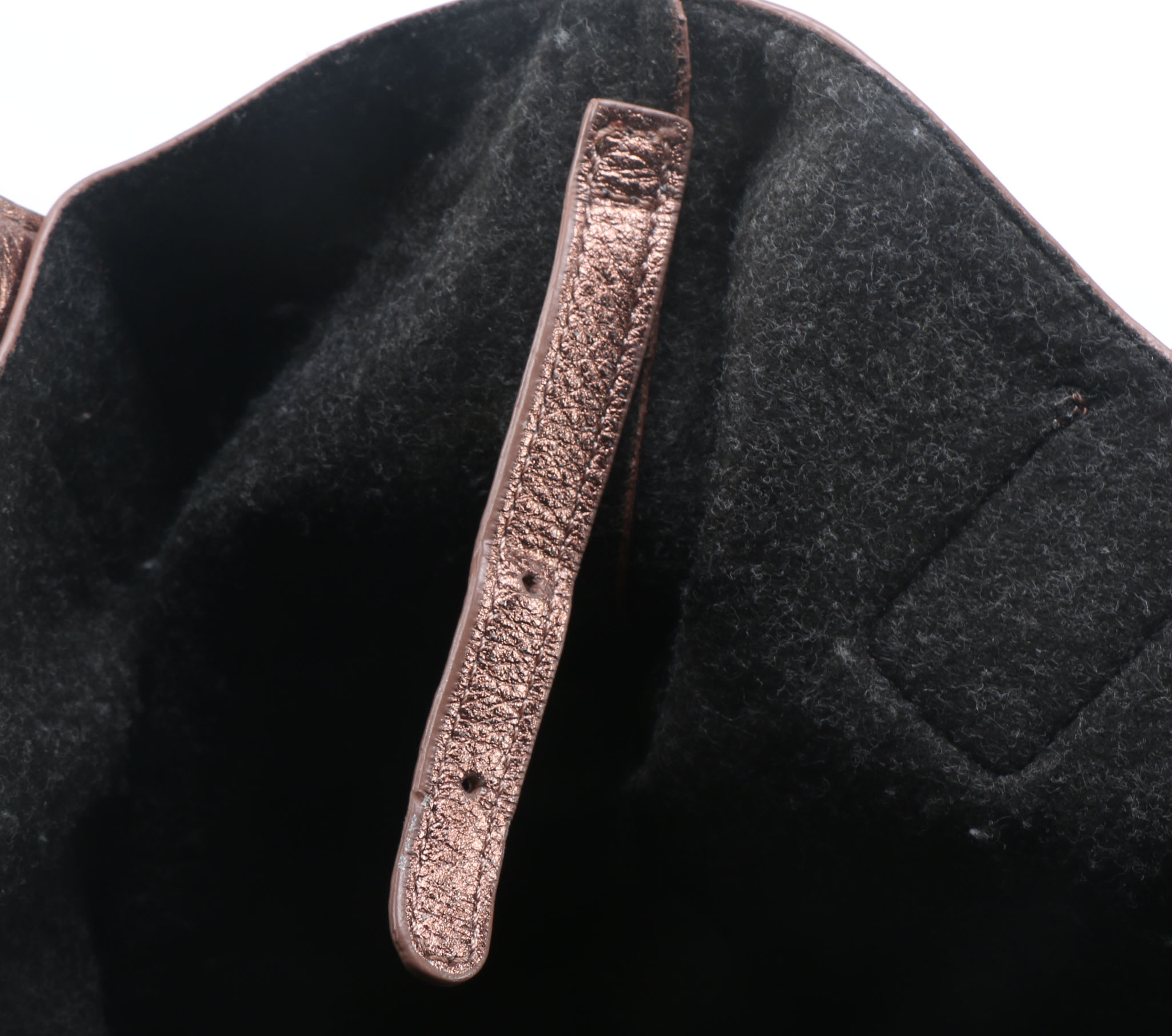 Copper Tone Tory Burch Handbag