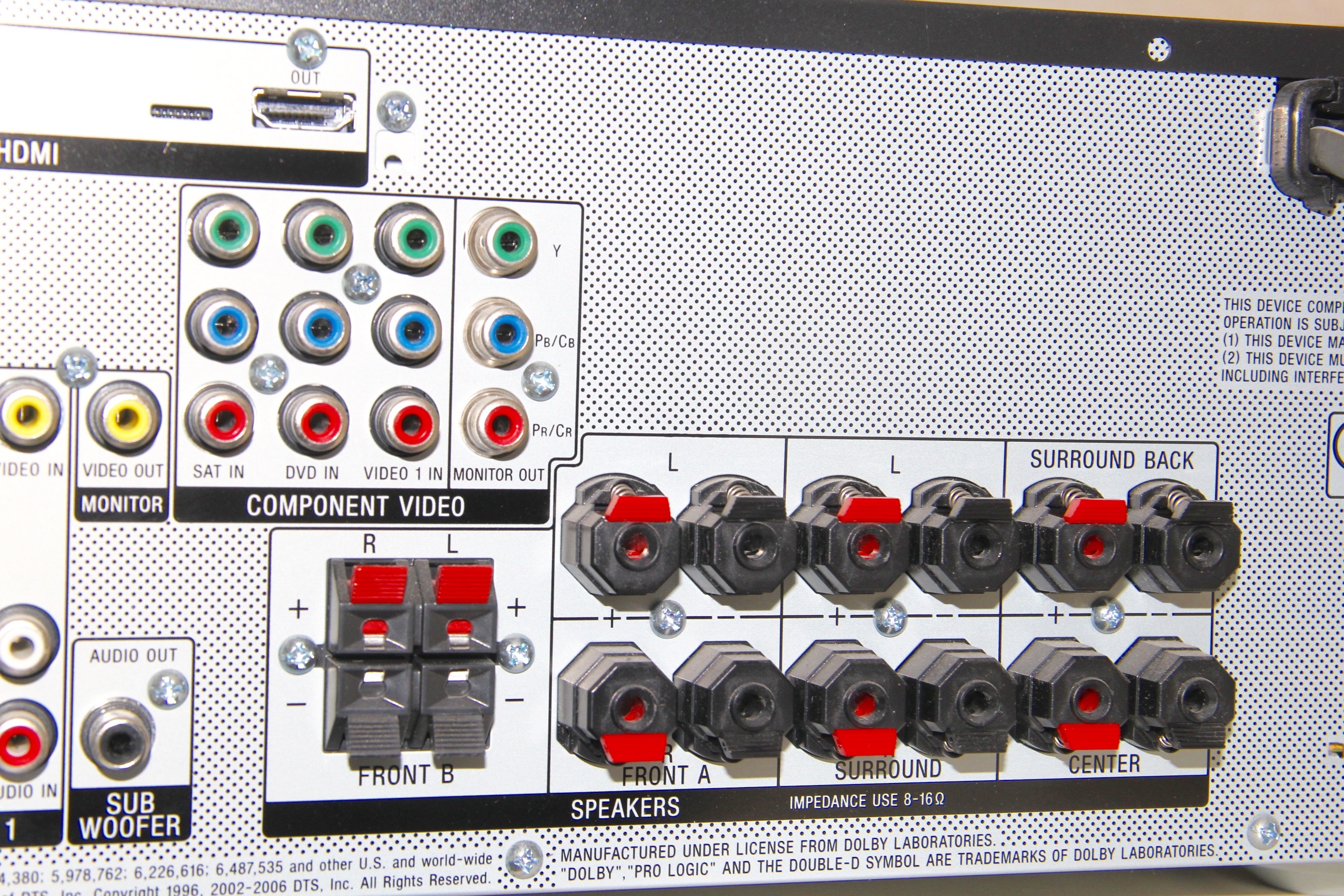 Sony 6.1 Multi-Channel AV Receiver