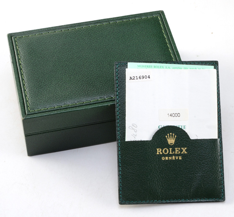 Men's Rolex Perpetual Air-King Stainless Steel White Roman Automatic Watch