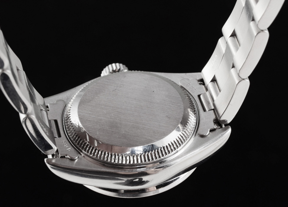 Women's Rolex Perpetual Date Steel Diamond Dial and Bezel Automatic Watch