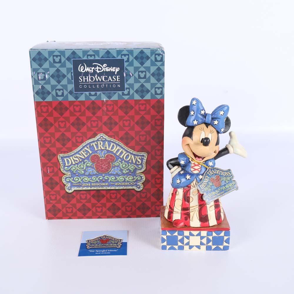 Jim Shore Disney Traditions "Star Spangled Minnie" Figurine