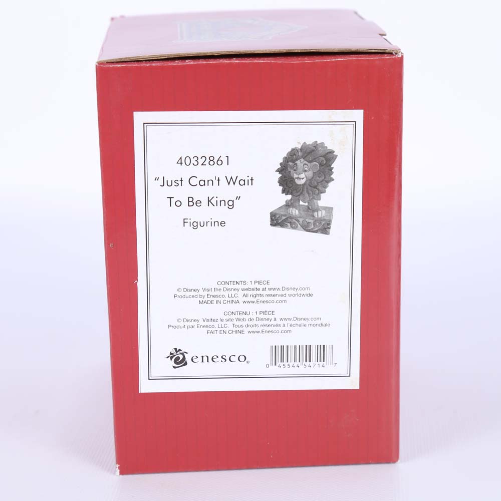 Jim Shore Disney Traditions "Just Can't Wait to be King" Figurine