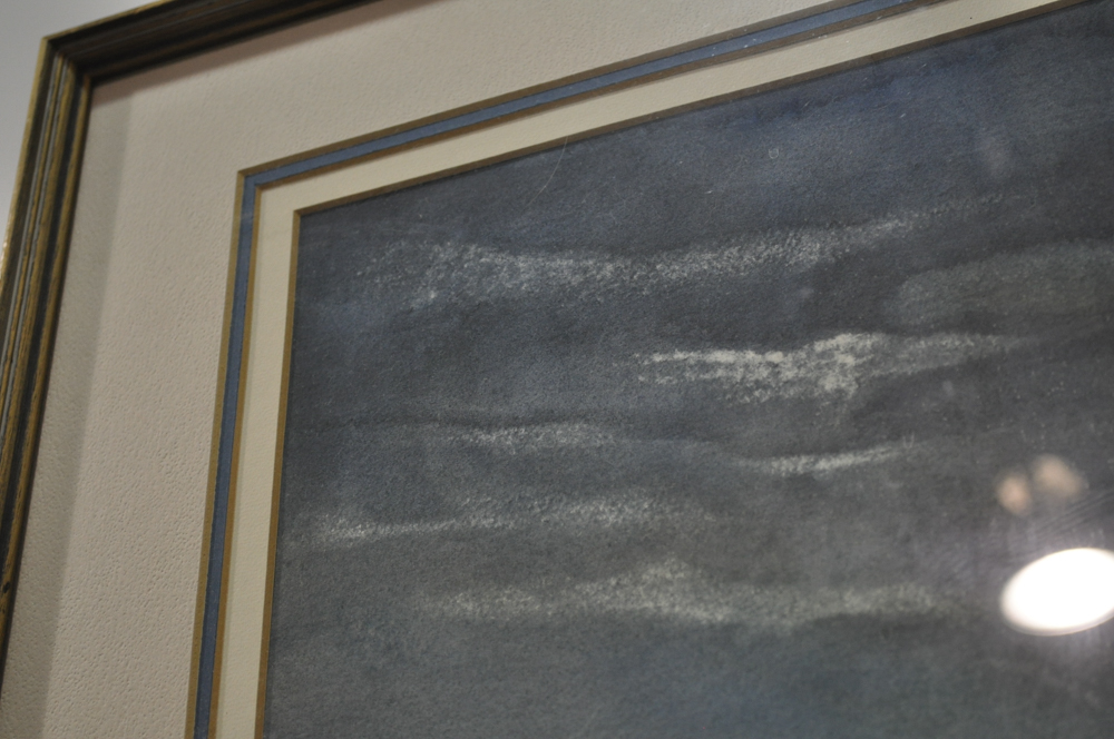 Original Watercolor of Union Station by Burnard Wiley