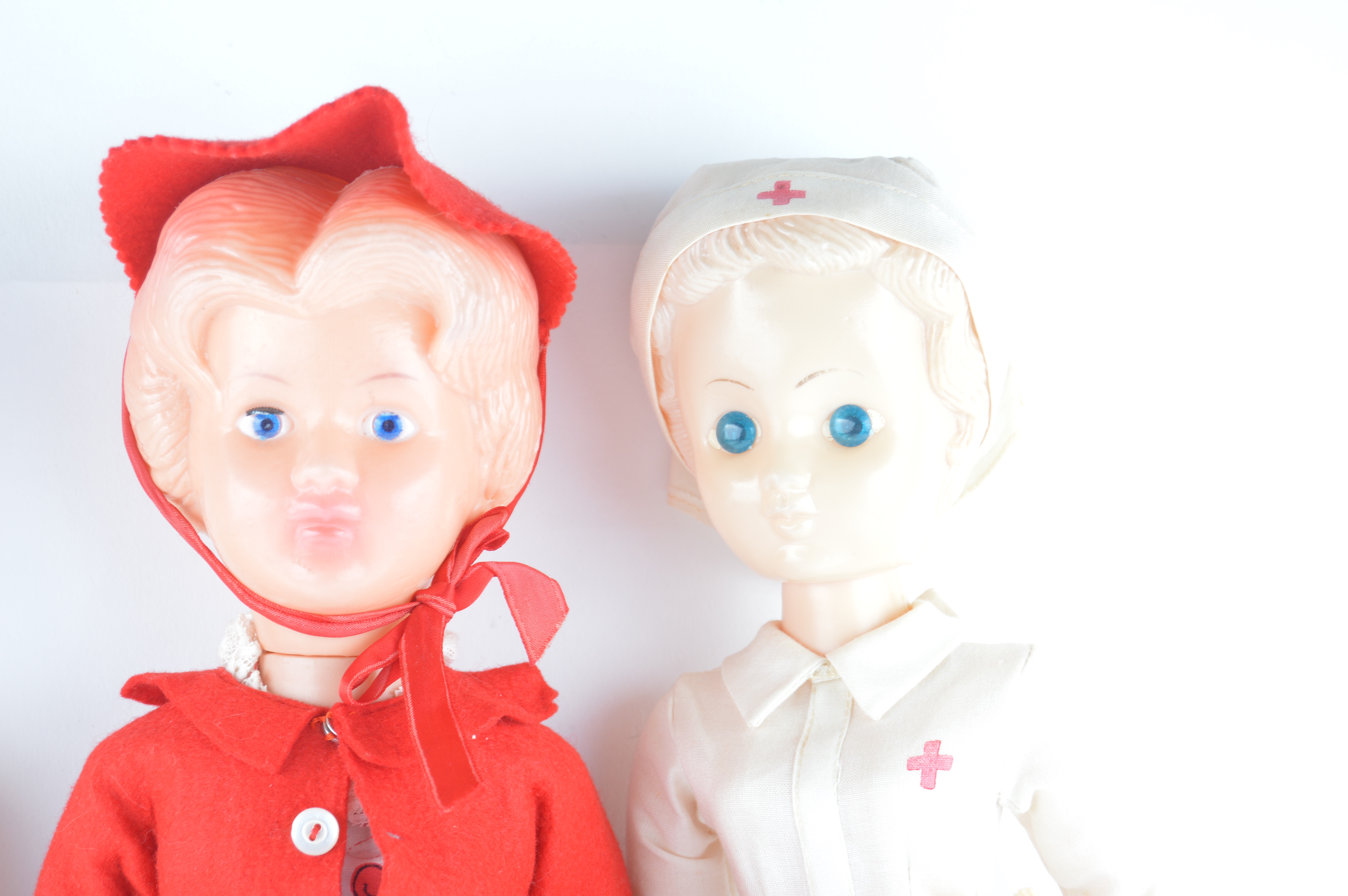 Assortment of Vintage Plastic Dolls