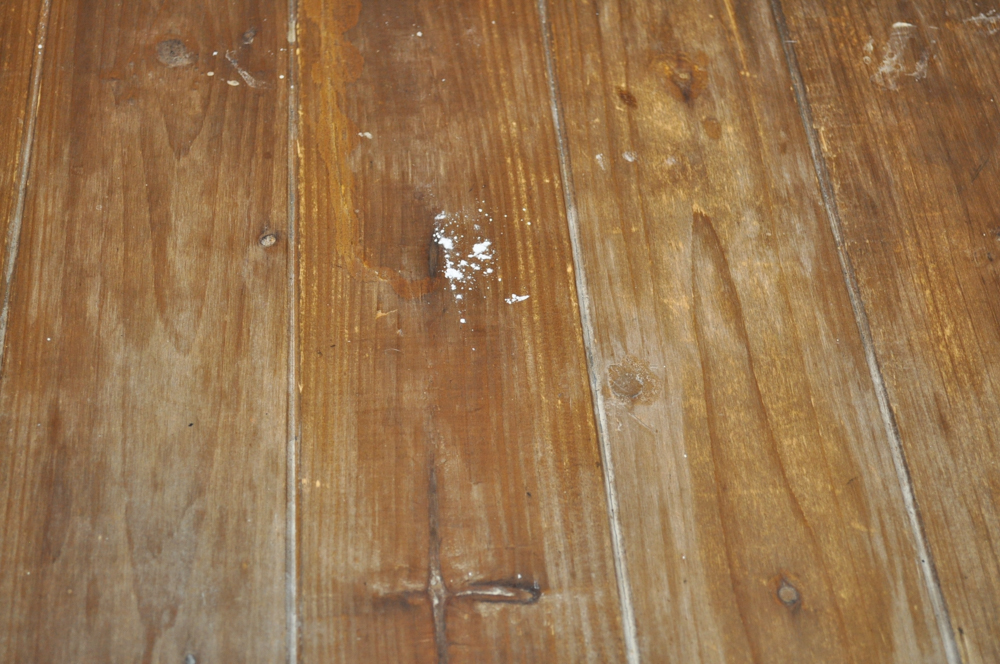 Rustic Coffee Table on Wheels