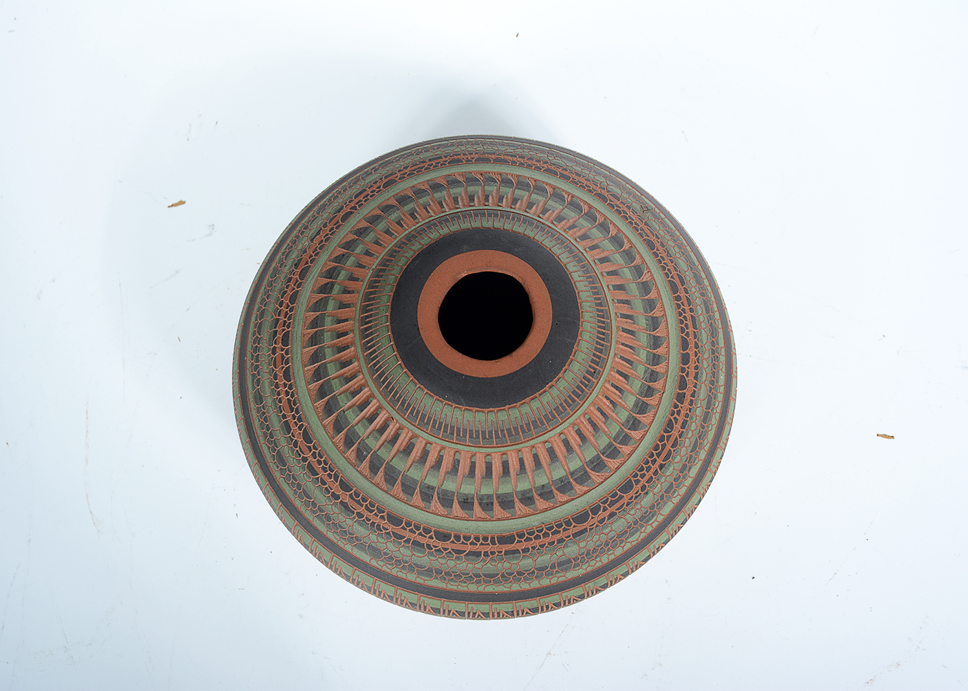 Hand Carved Ben Billy Signed Navajo Pottery