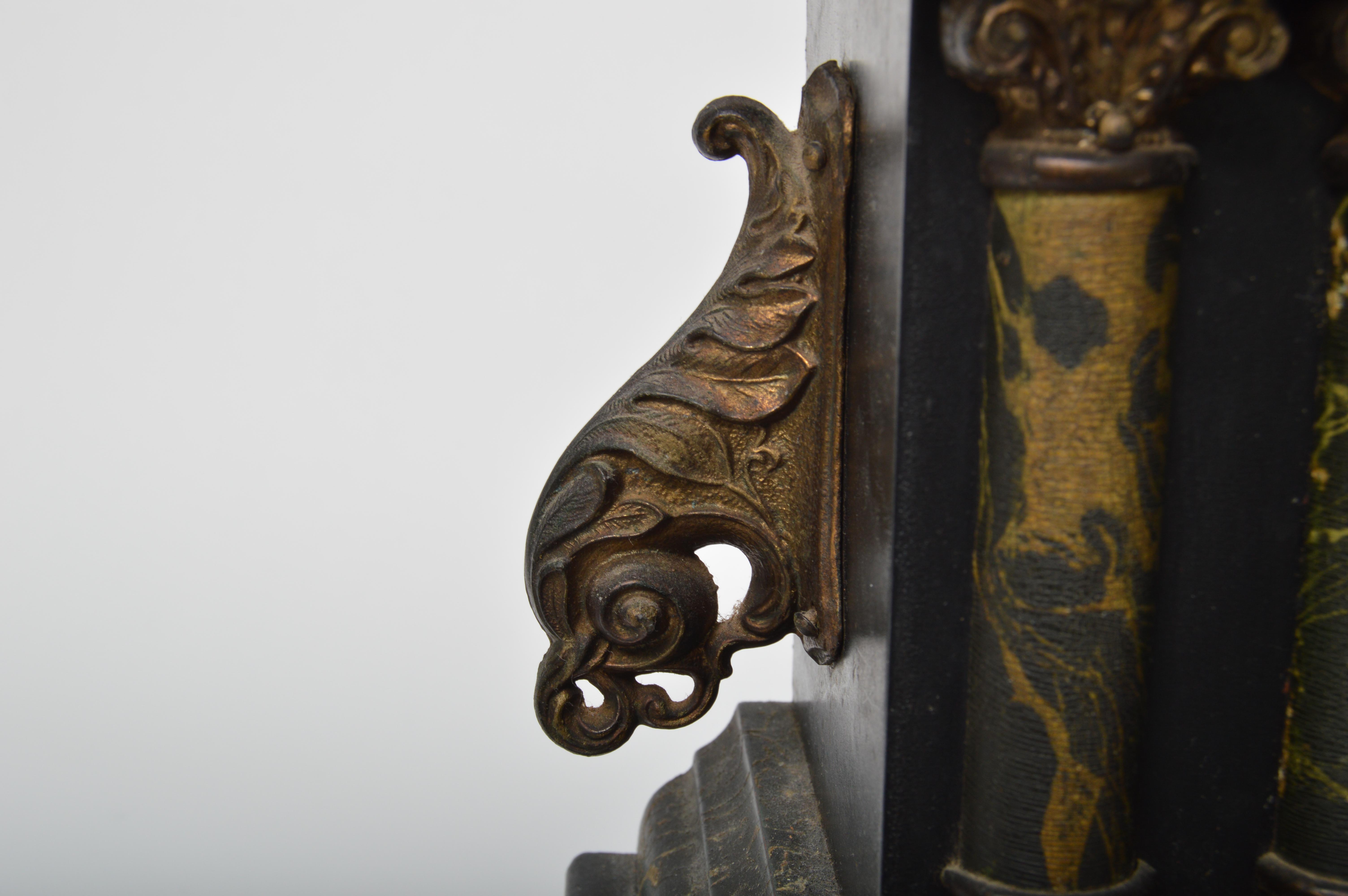 Antique E. Ingraham Co "Adrian" Mantel Clock