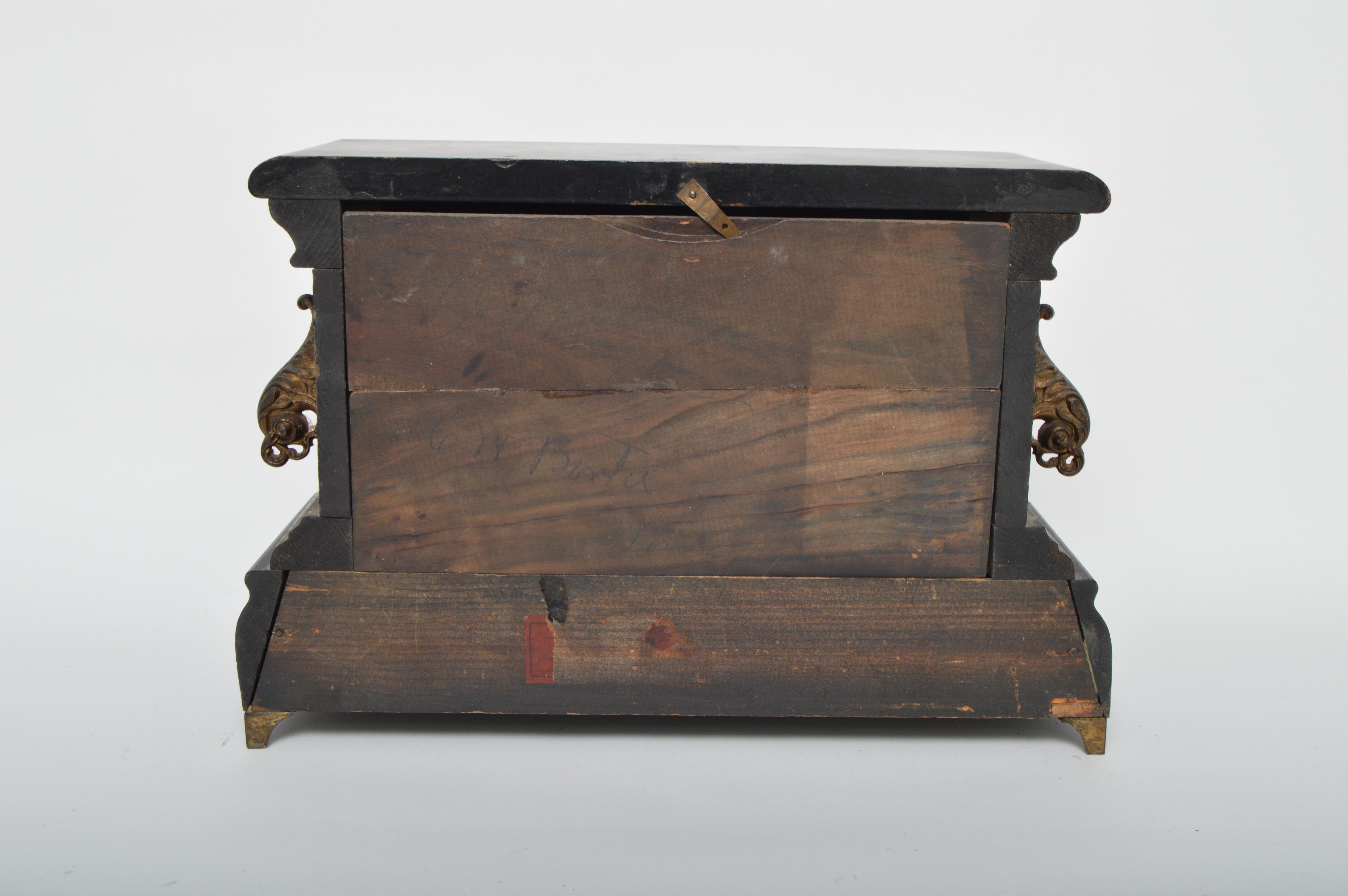 Antique E. Ingraham Co "Adrian" Mantel Clock