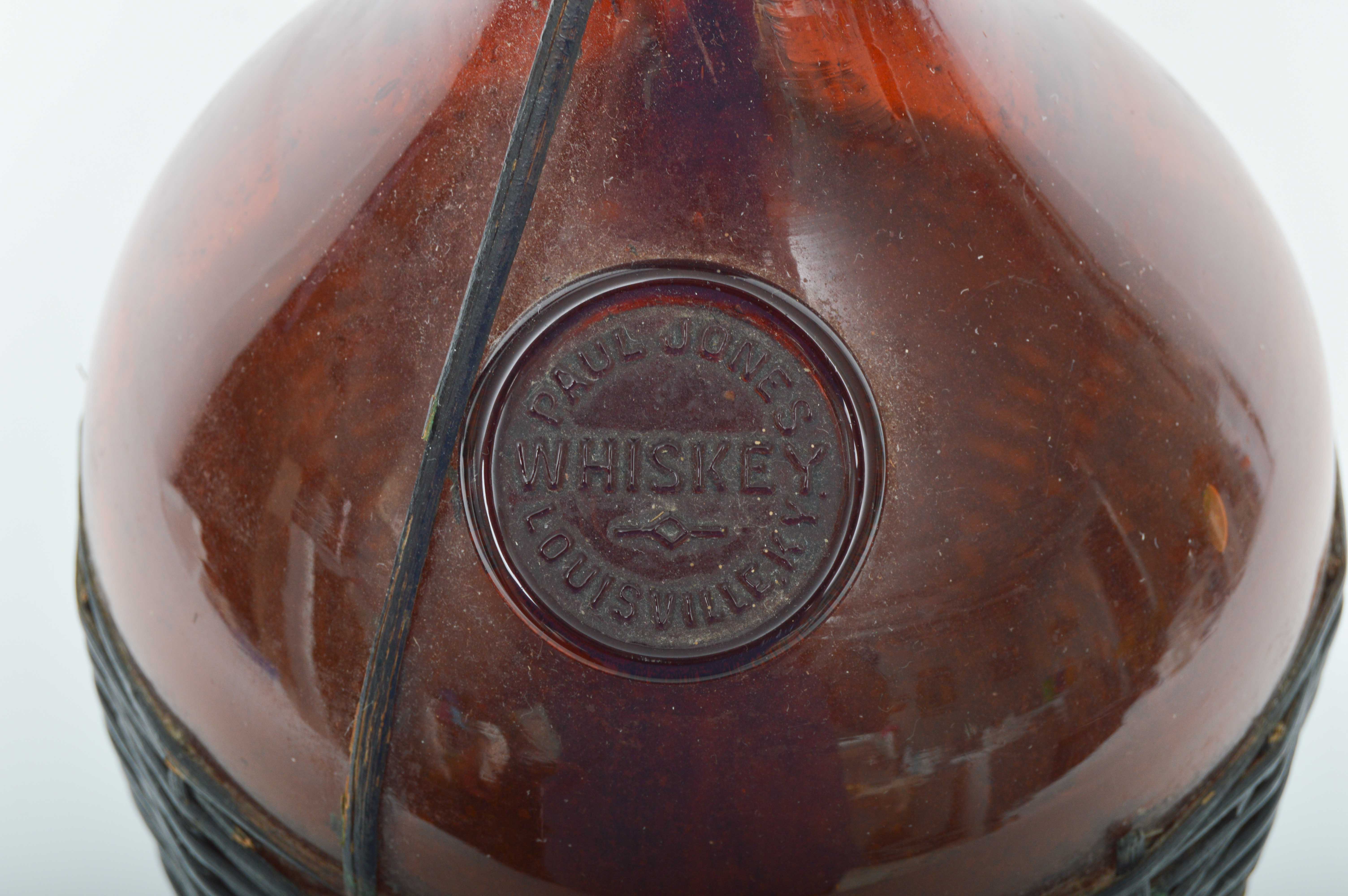 Vintage Paul Jones Whiskey Bottle