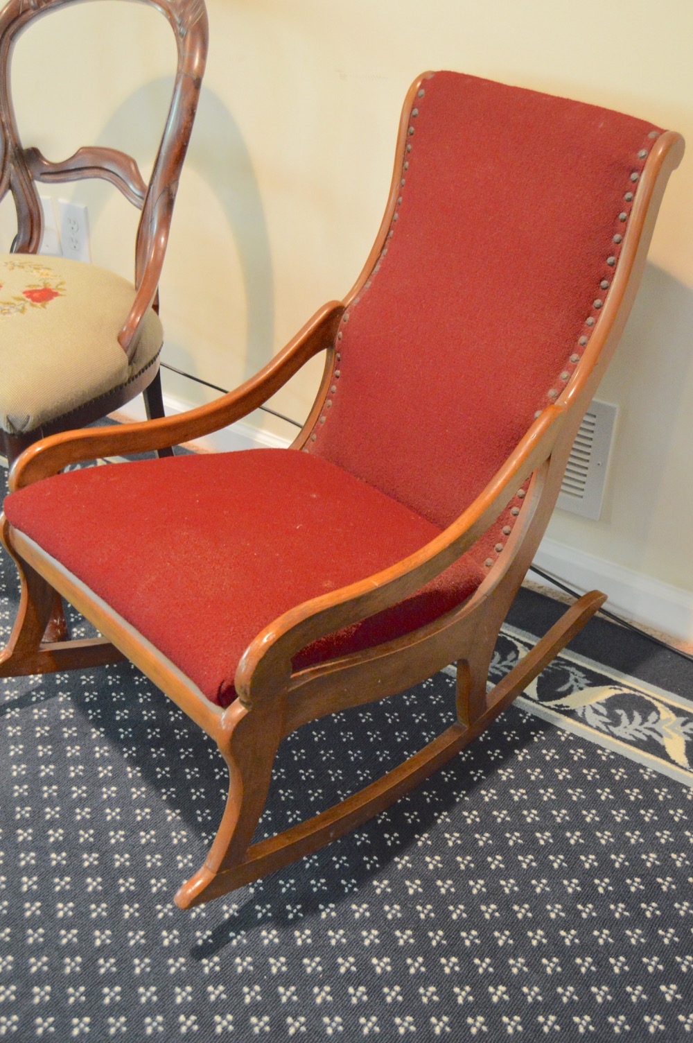 Two Vintage Wood Chairs