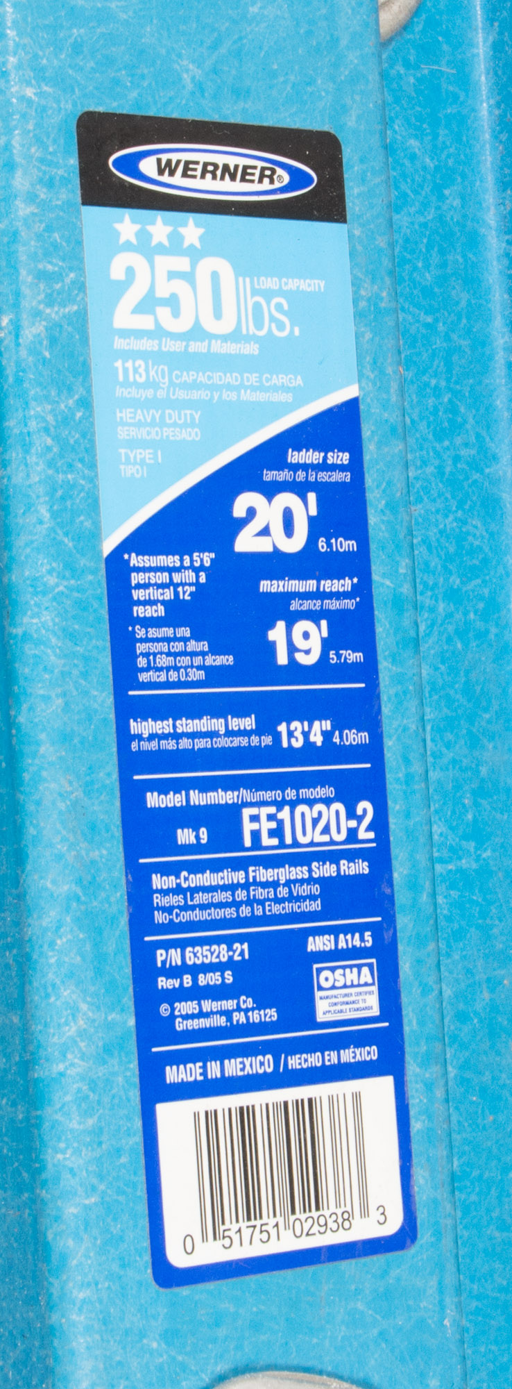 Werner Extension Ladder