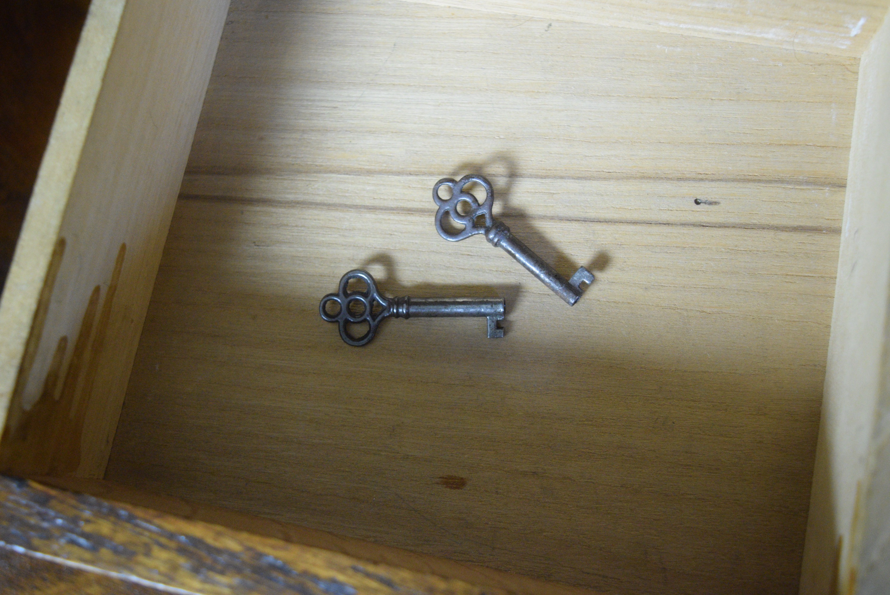 Victorian Curio with Secretary Desk