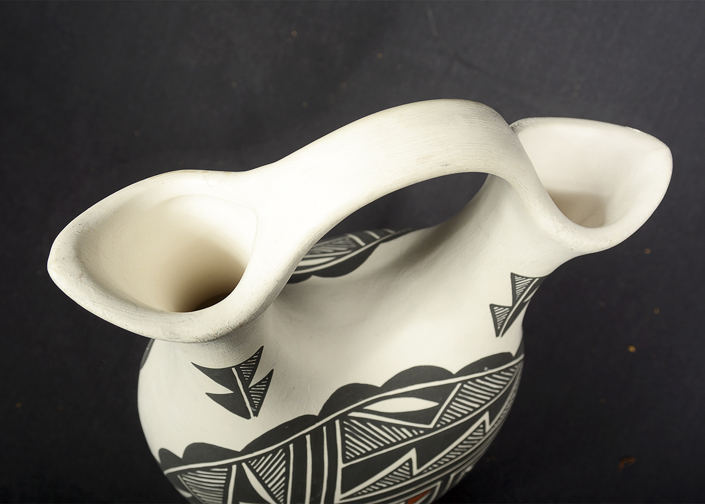 Signed Native American Wedding Vase