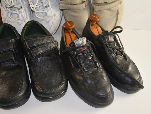 Group of Men's Comfort Shoes