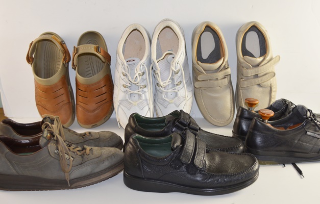 Group of Men's Comfort Shoes