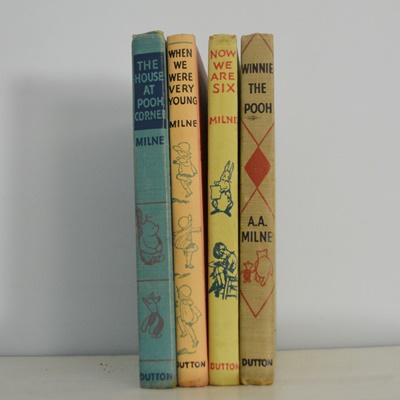 Four Winnie The Pooh Hardcover Books