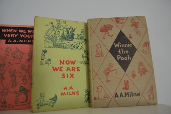 Four Winnie The Pooh Hardcover Books