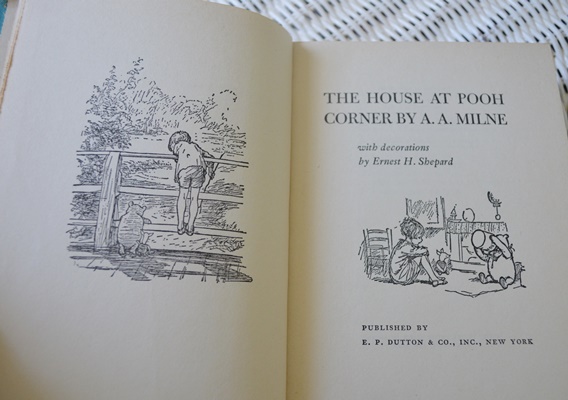 Four Winnie The Pooh Hardcover Books